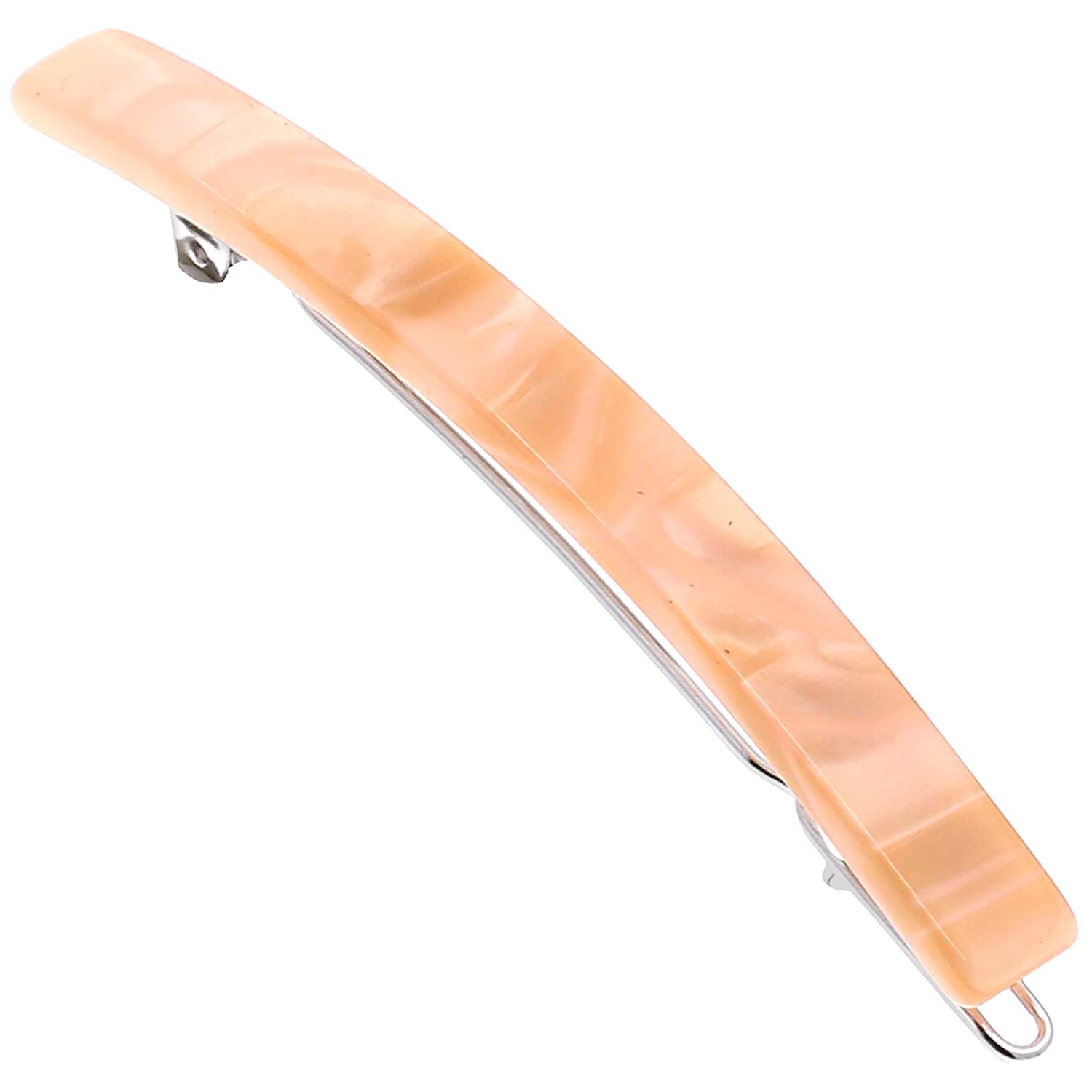 Camila Paris Pink French barrette cellulose acetate