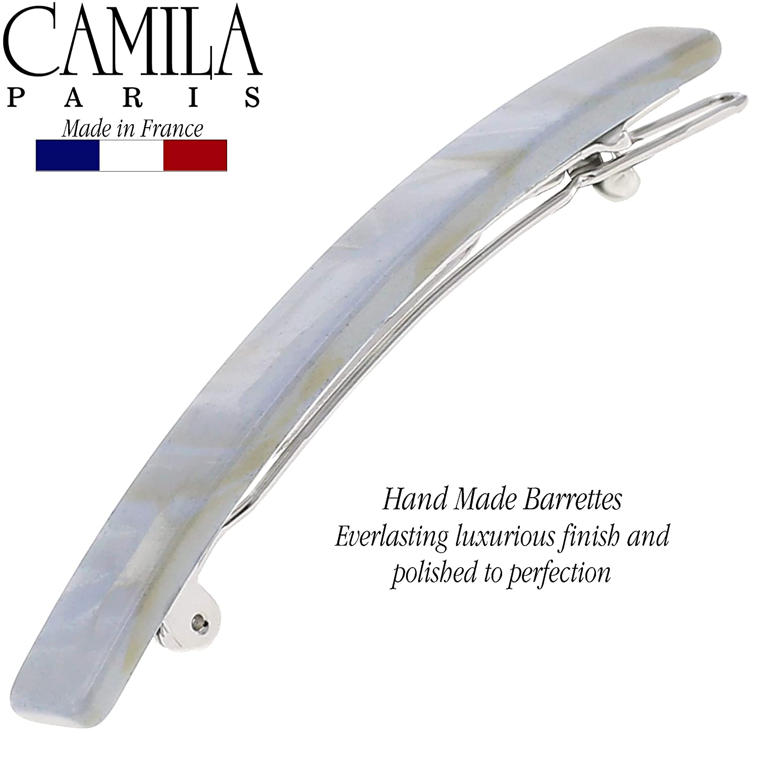 Camila Paris French barrette cellulose acetate
