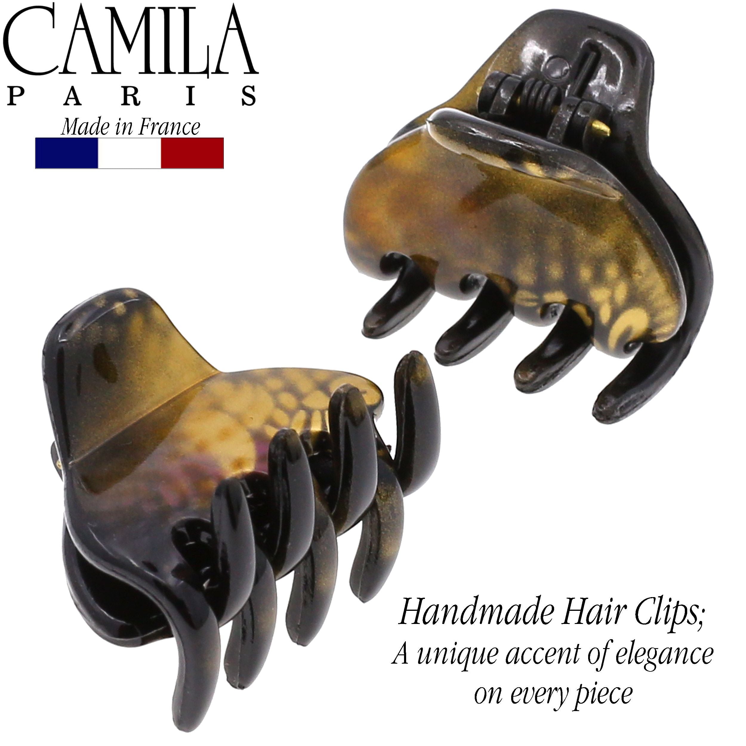 Camila Paris Grace French hair clip cellulose acetate