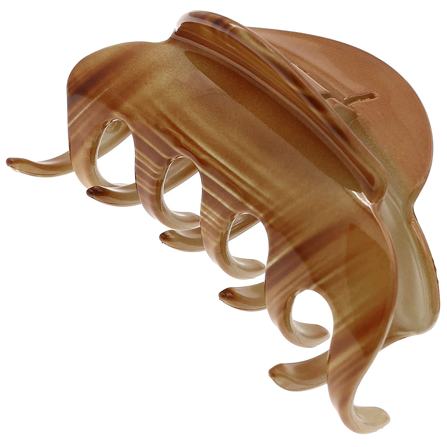 Camila Paris Spring Covered French hair clip cellulose acetate