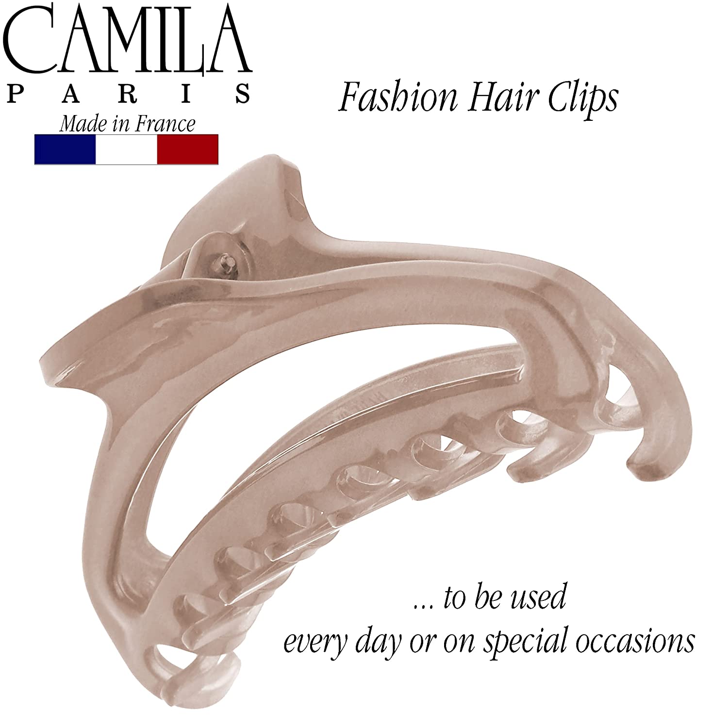 Camila Paris French hair clip cellulose acetate