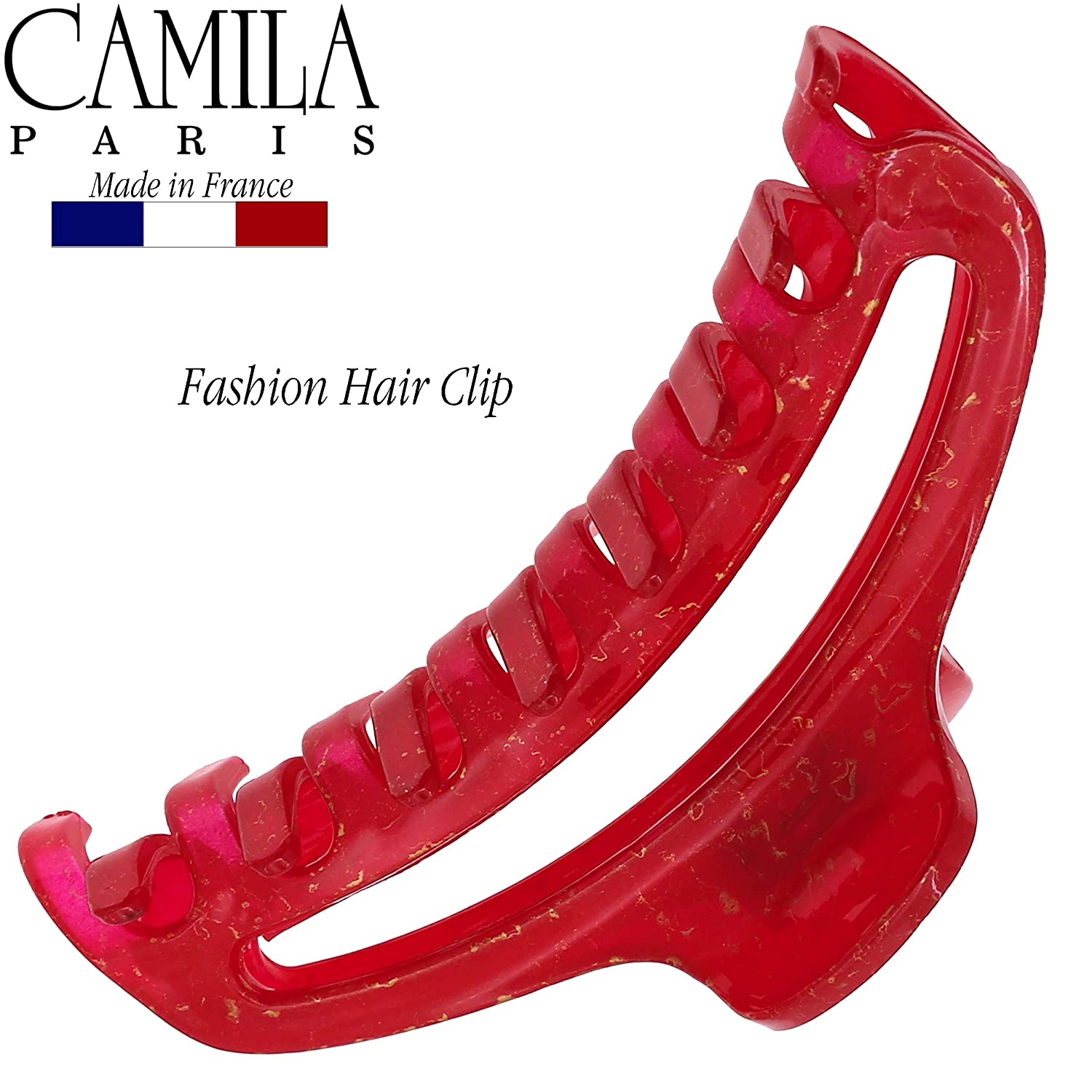 Camila Paris French hair clip cellulose acetate