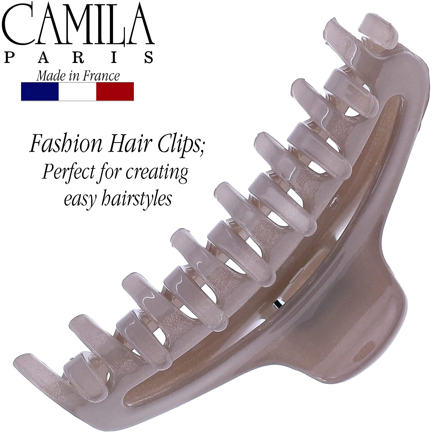 Camila Paris French hair clip cellulose acetate