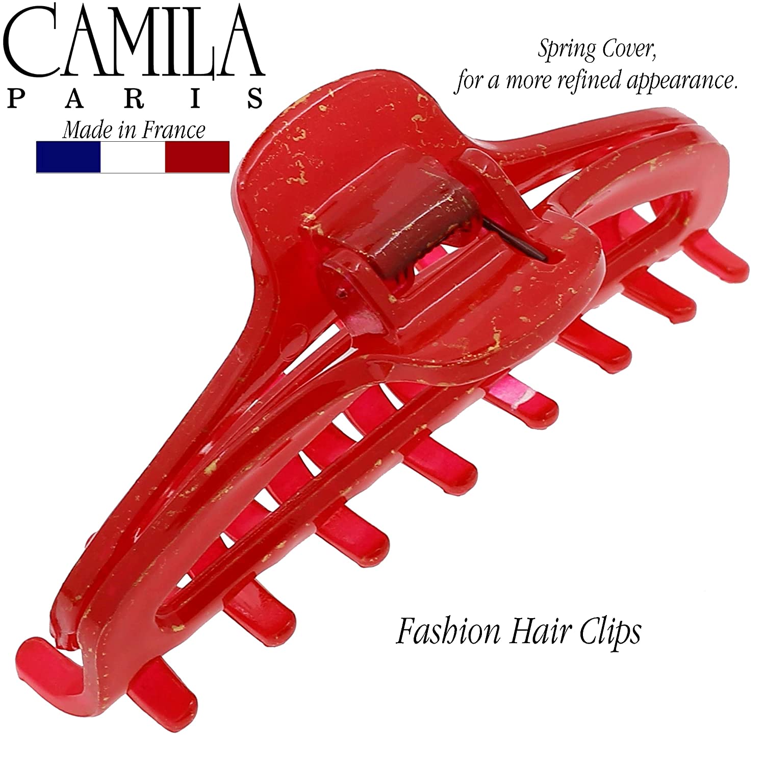 Camila Paris French hair clip cellulose acetate