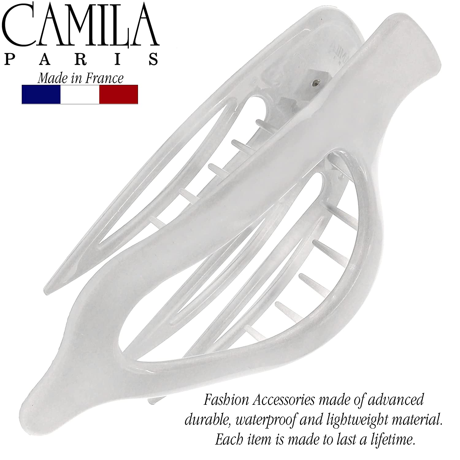 Camila Paris French hair clip cellulose acetate