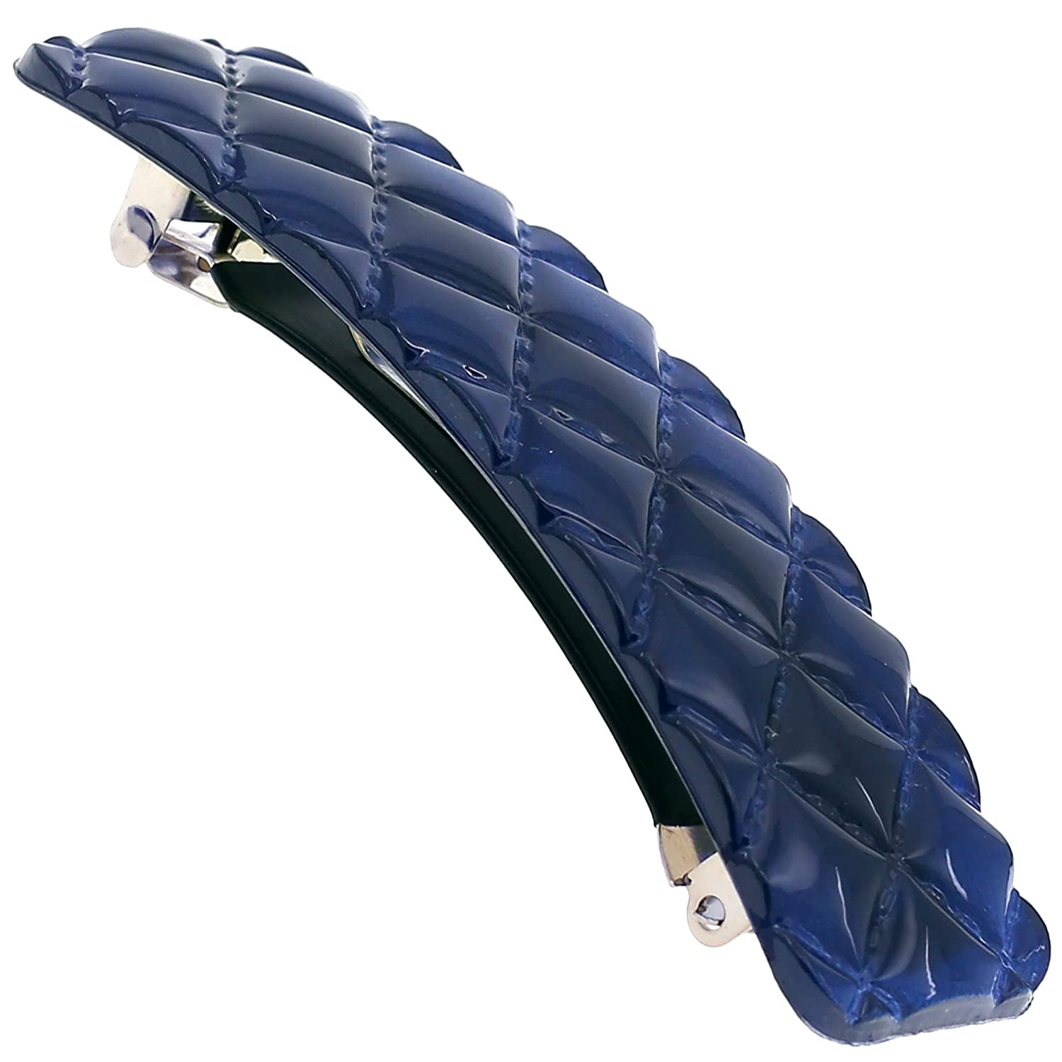 Camila Paris White French barrette cellulose acetate