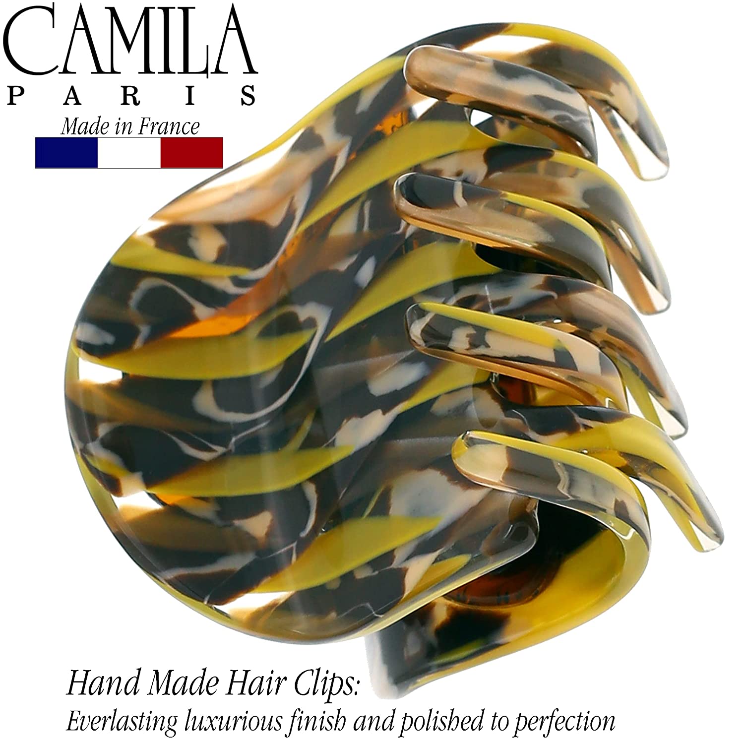 Camila Paris Bardot French hair clip cellulose acetate