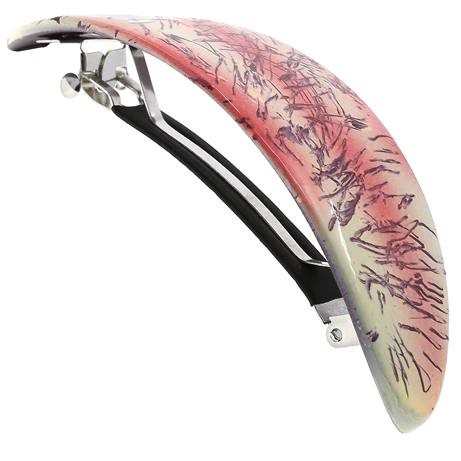 Camila Paris Hand Painted French barrette cellulose acetate