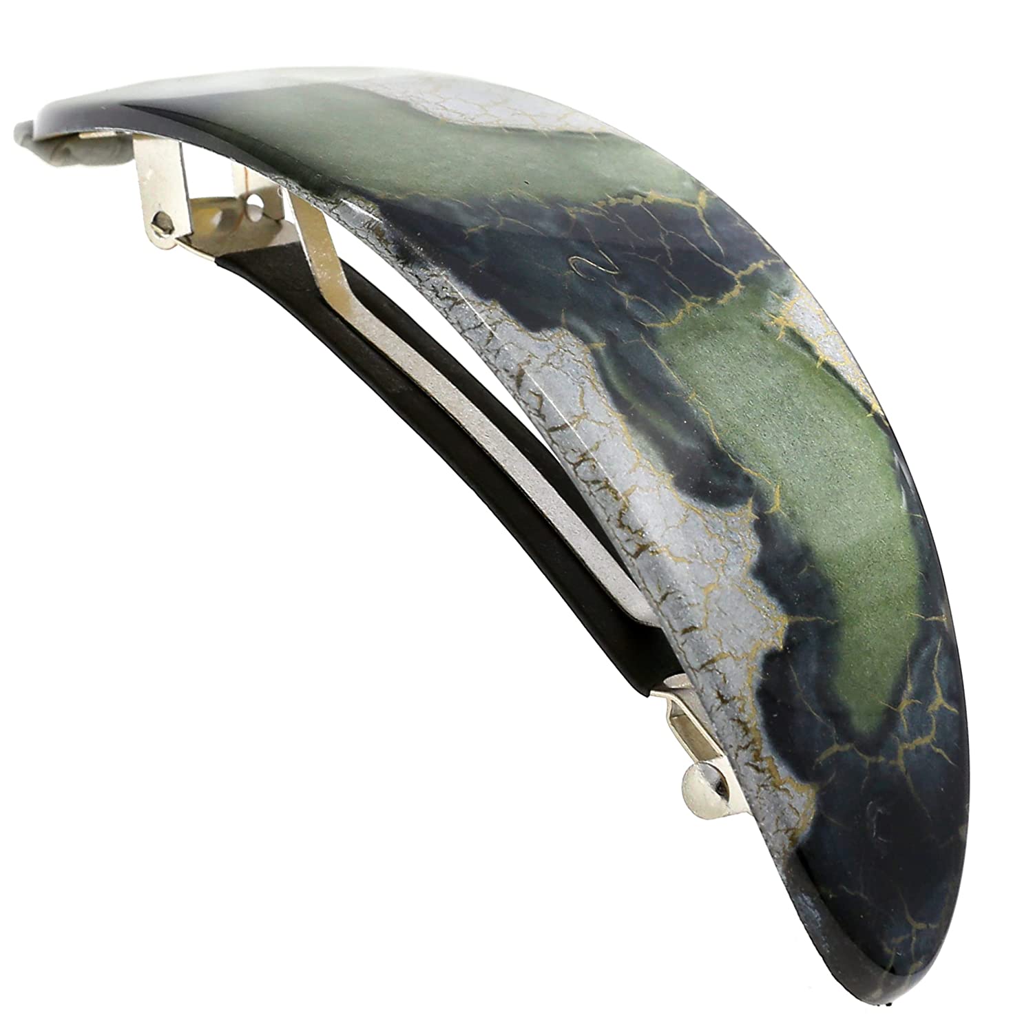 Camila Paris Hand Painted French barrette cellulose acetate