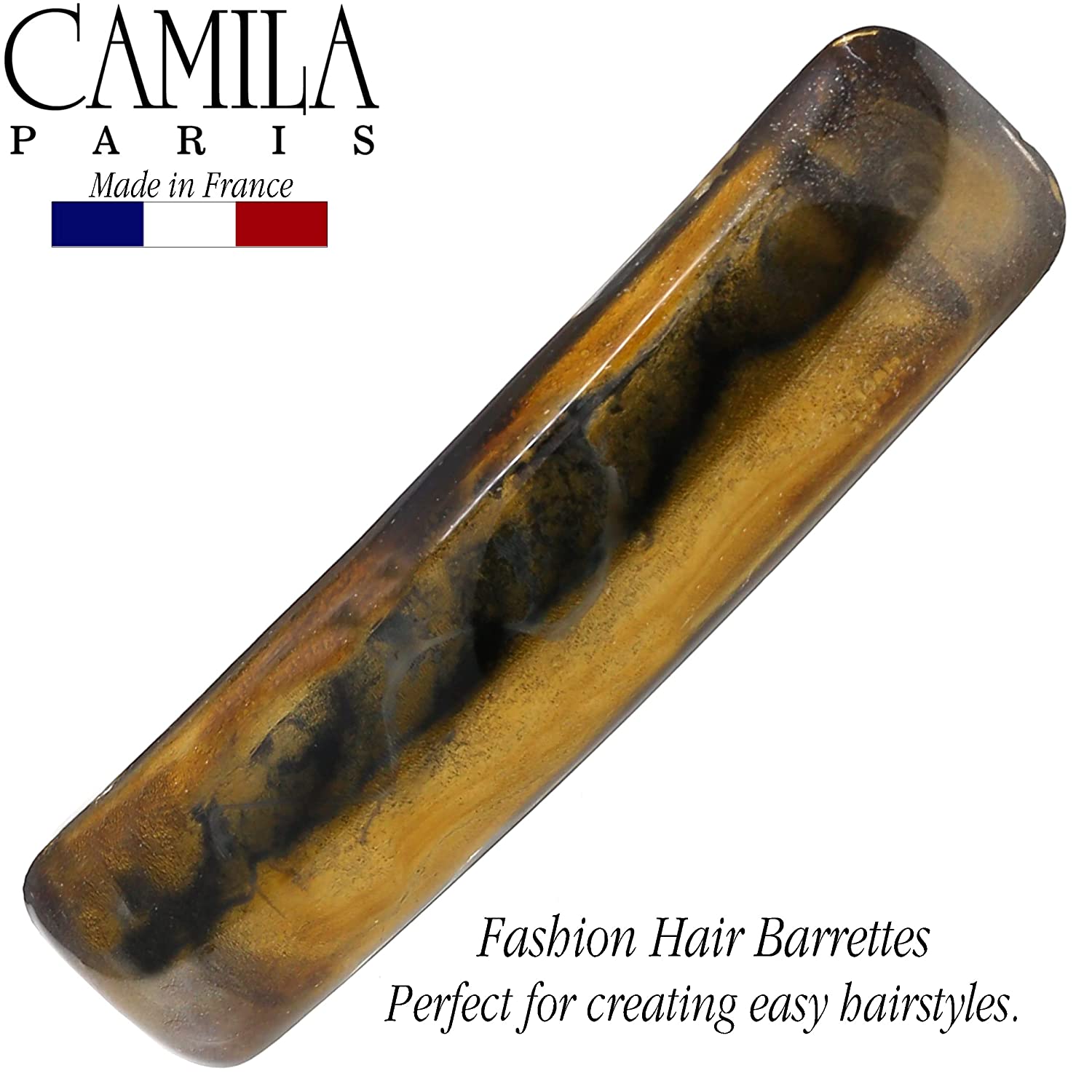Camila Paris French barrette cellulose acetate