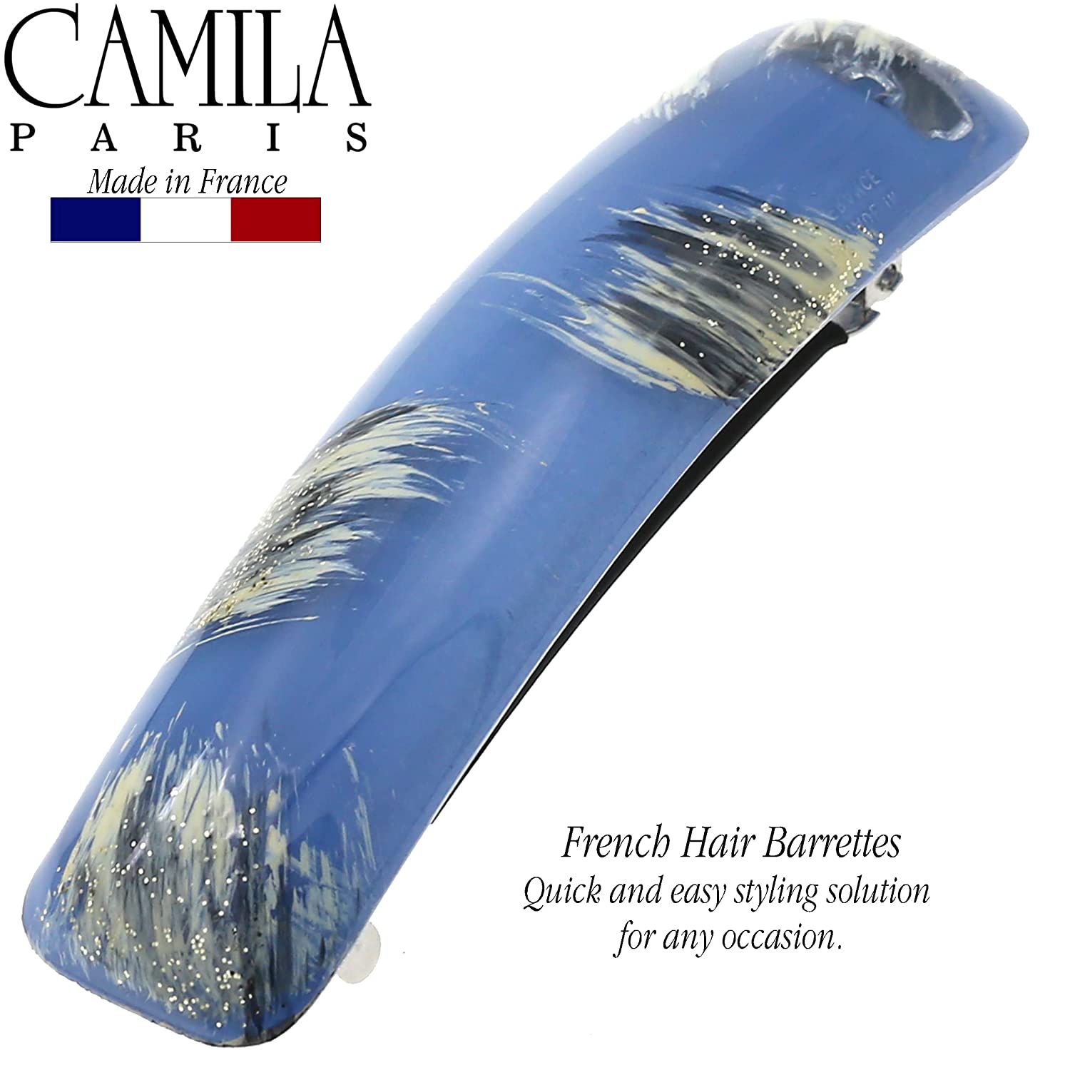 Camila Paris 3 Inch French barrette cellulose acetate