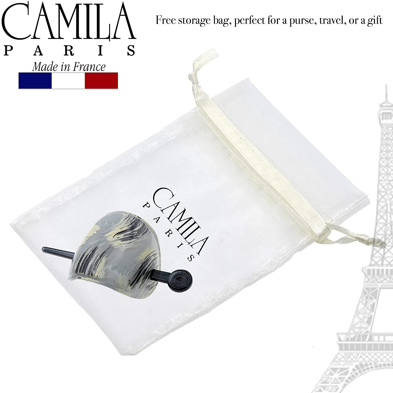 Camila Paris French hair slide cellulose acetate
