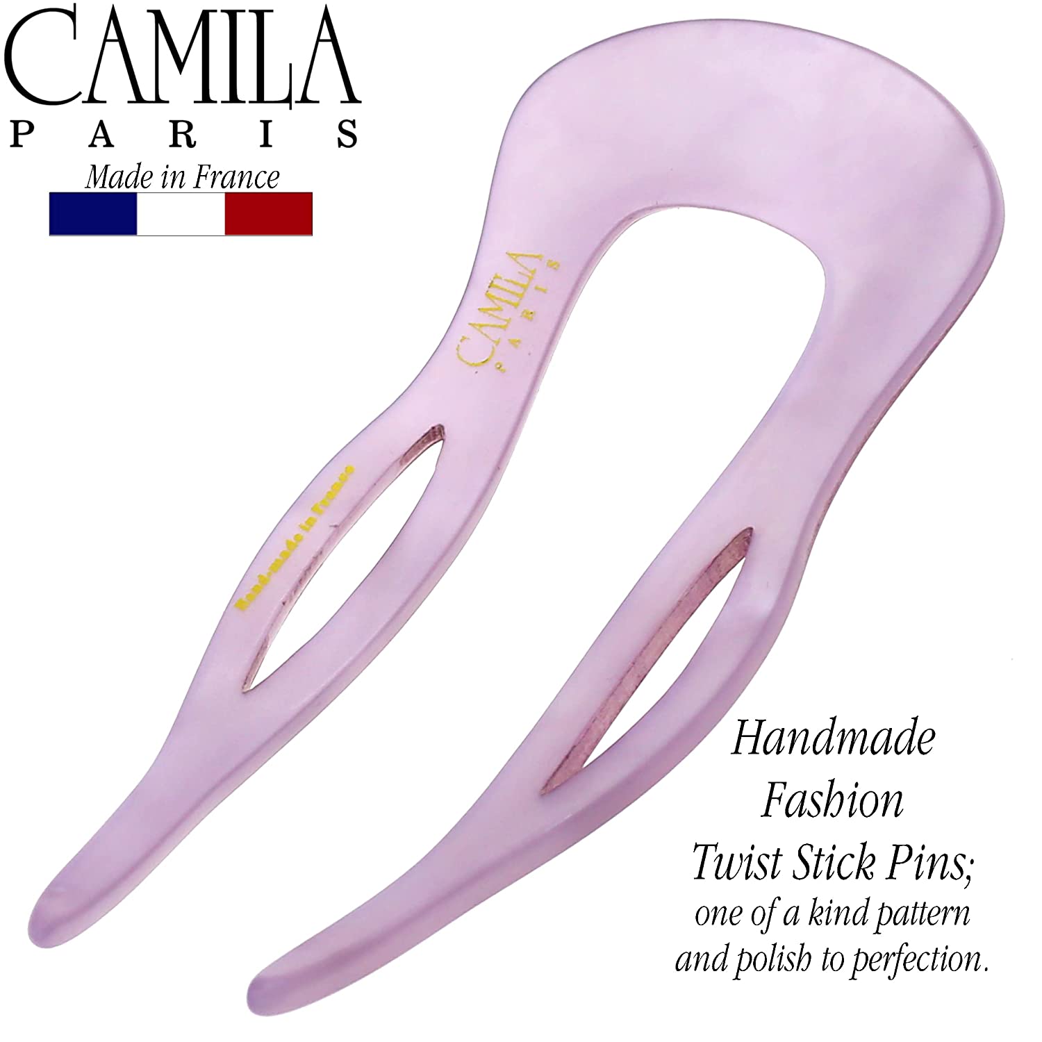 Camila Paris French hair stick cellulose acetate