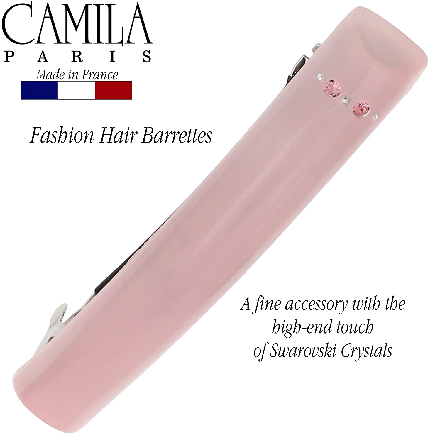 Camila Paris French barrette cellulose acetate