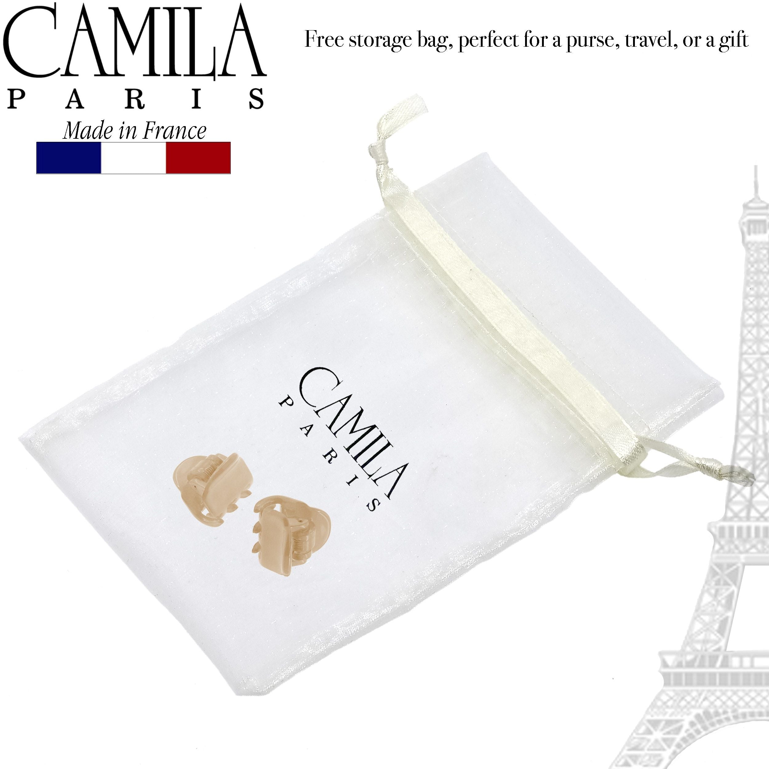 Camila Paris French hair clip cellulose acetate