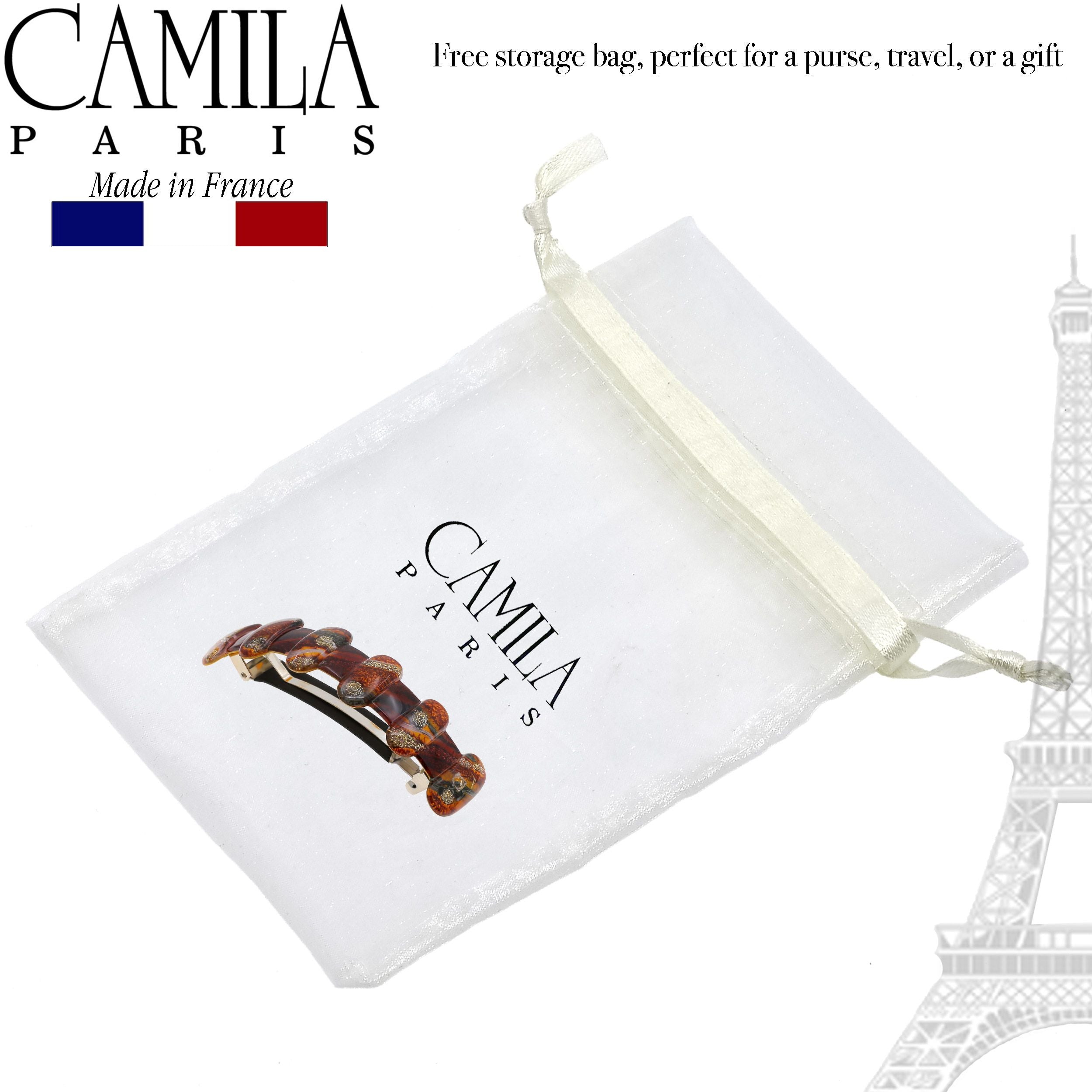 Camila Paris French barrette cellulose acetate