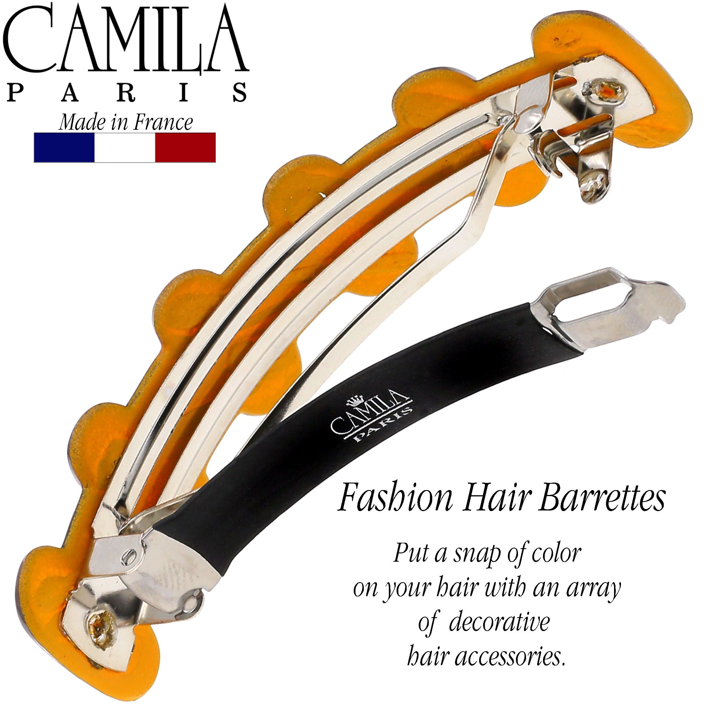 Camila Paris French barrette cellulose acetate