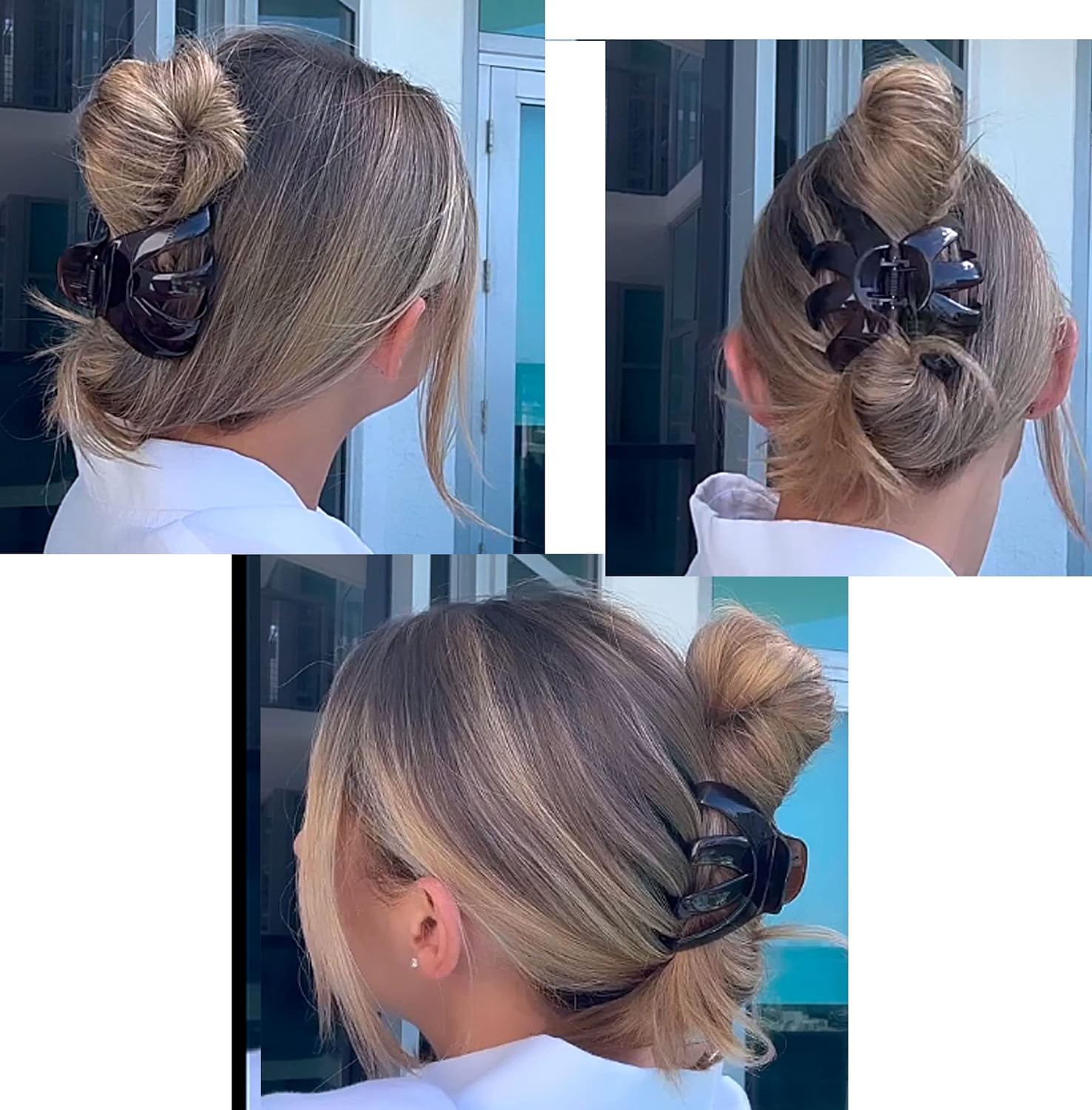 Camila Paris French claw clip cellulose acetate