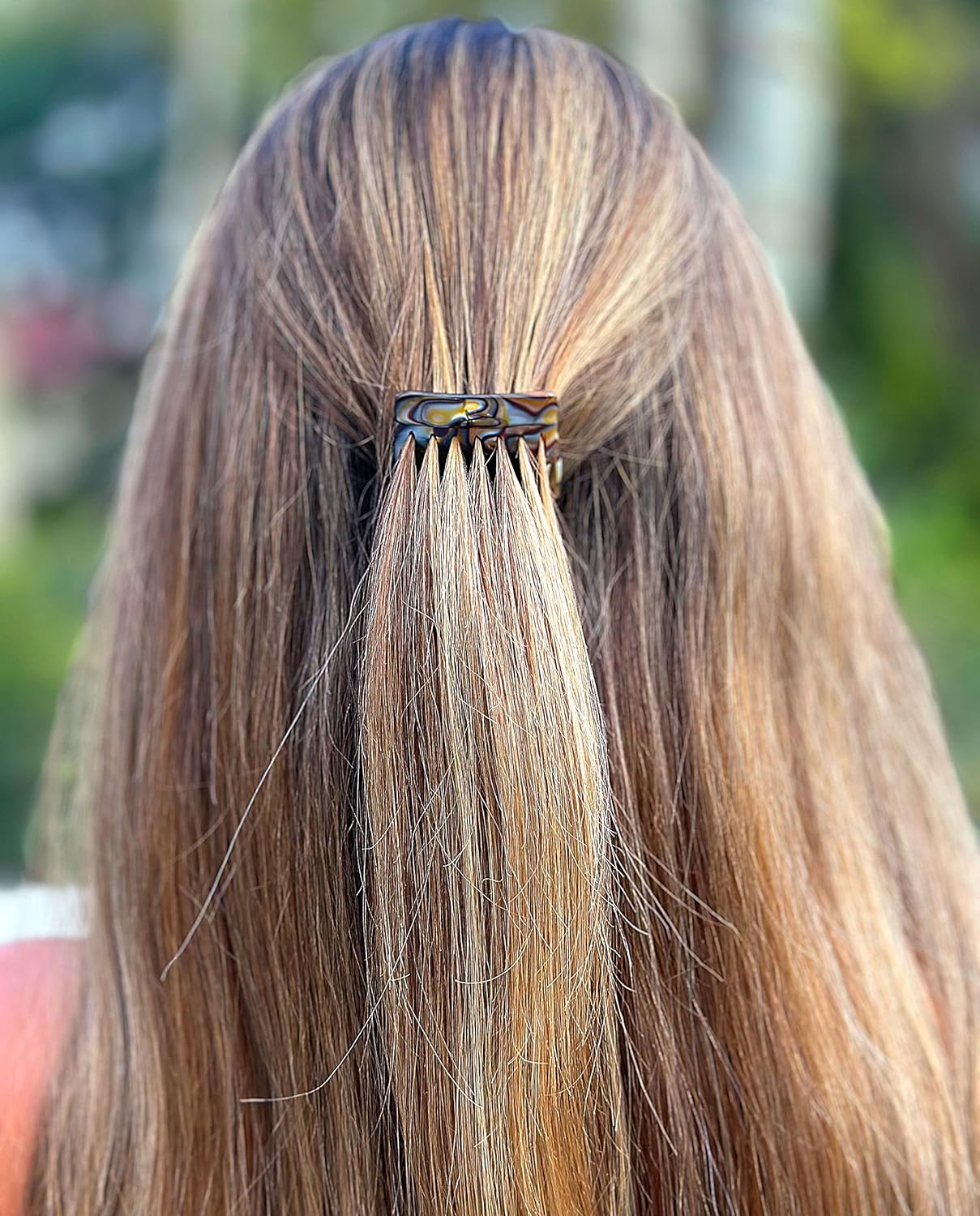 Camila Paris Tokyo Detangling French side comb cellulose acetate handmade