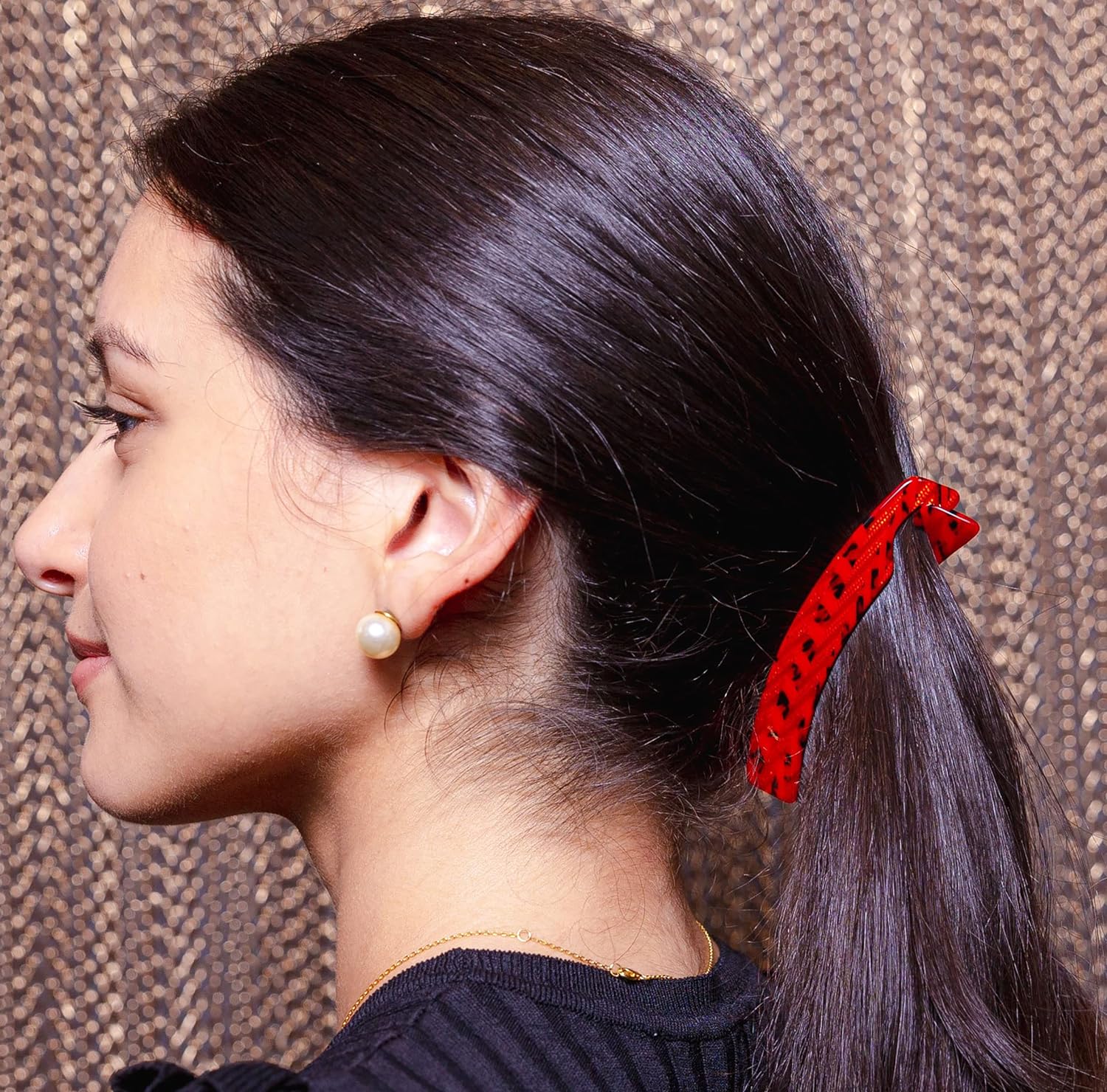 Camila Paris French banana clip cellulose acetate