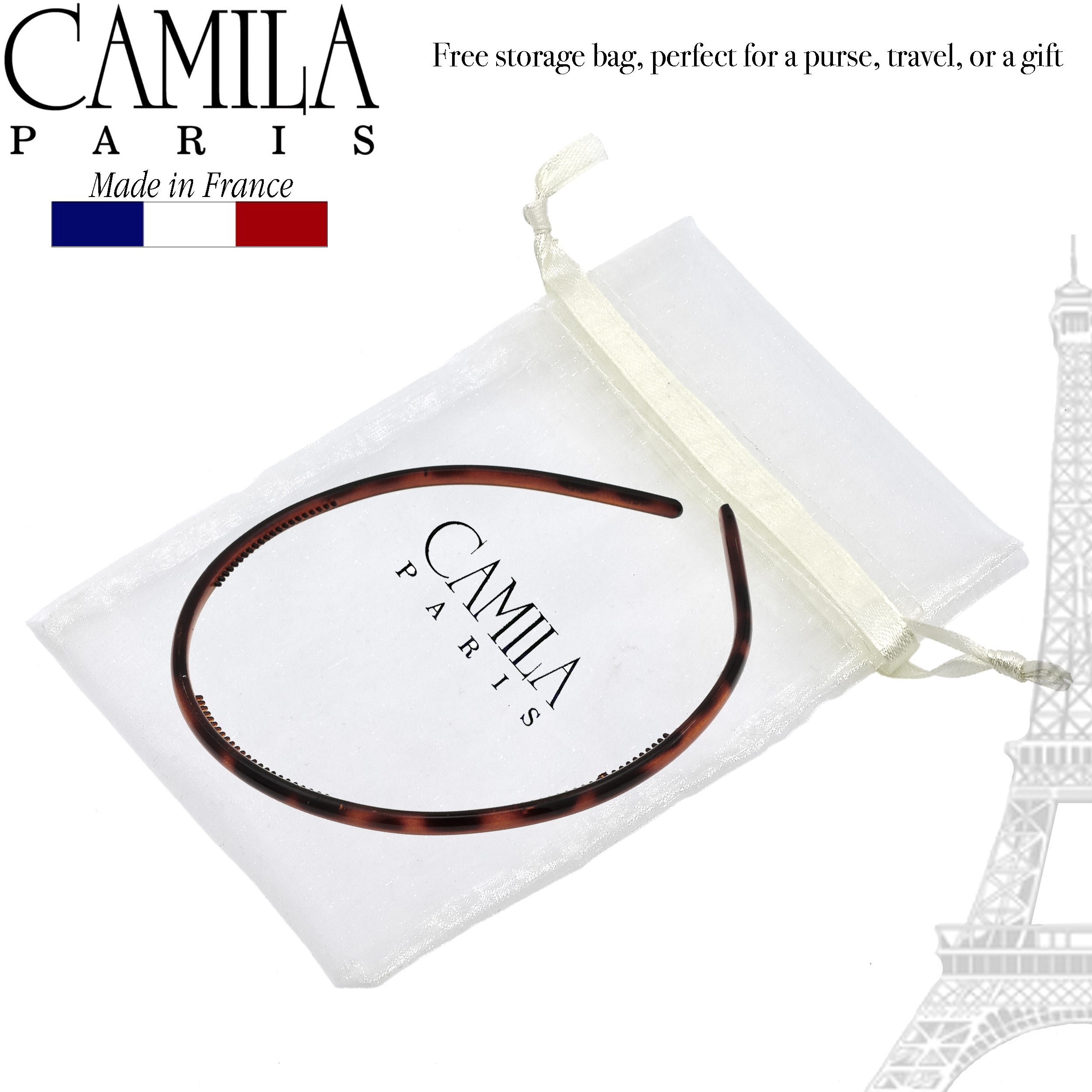 Camila Paris 0.20 inch Classic Comfort French headband cellulose acetate