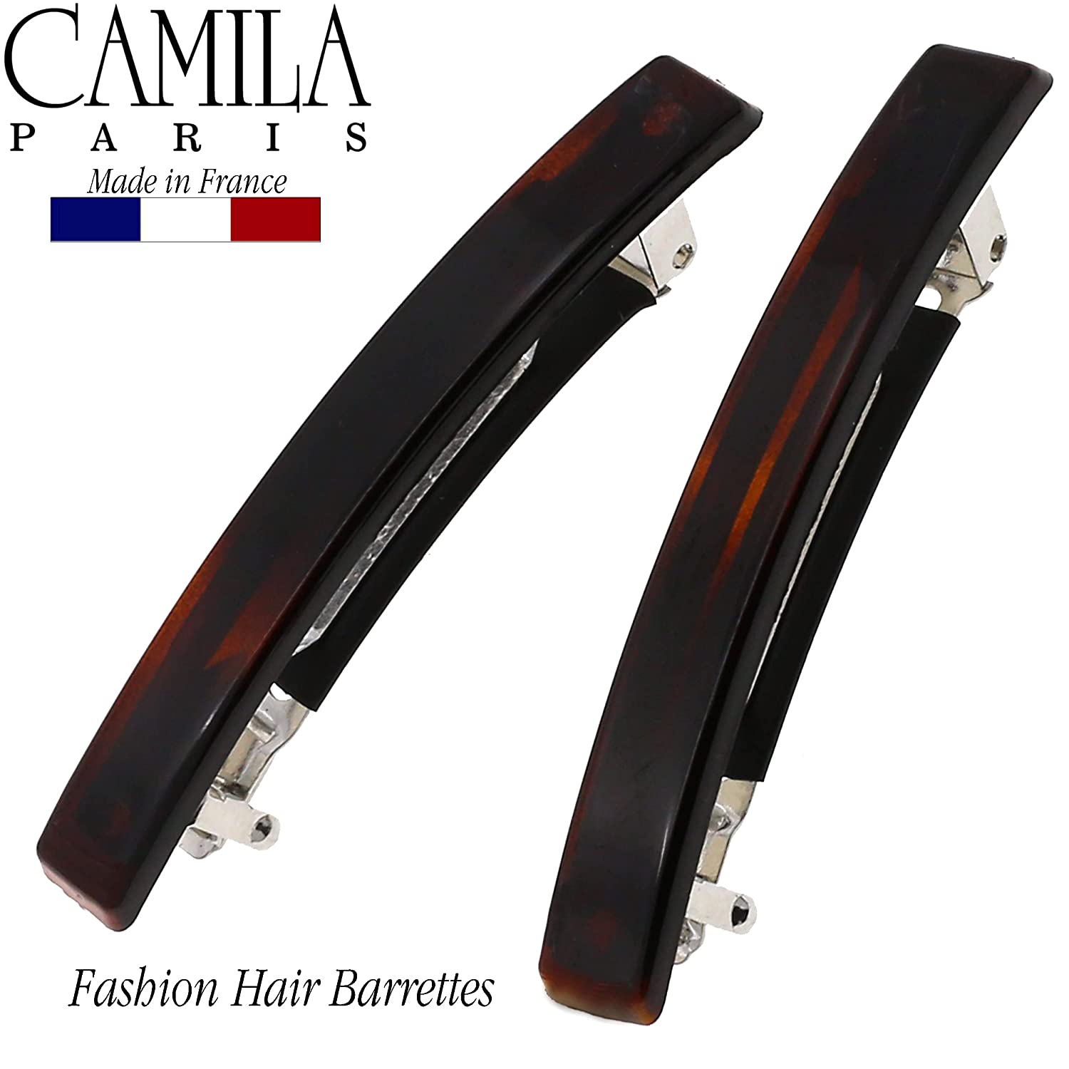 Camila Paris French barrette cellulose acetate