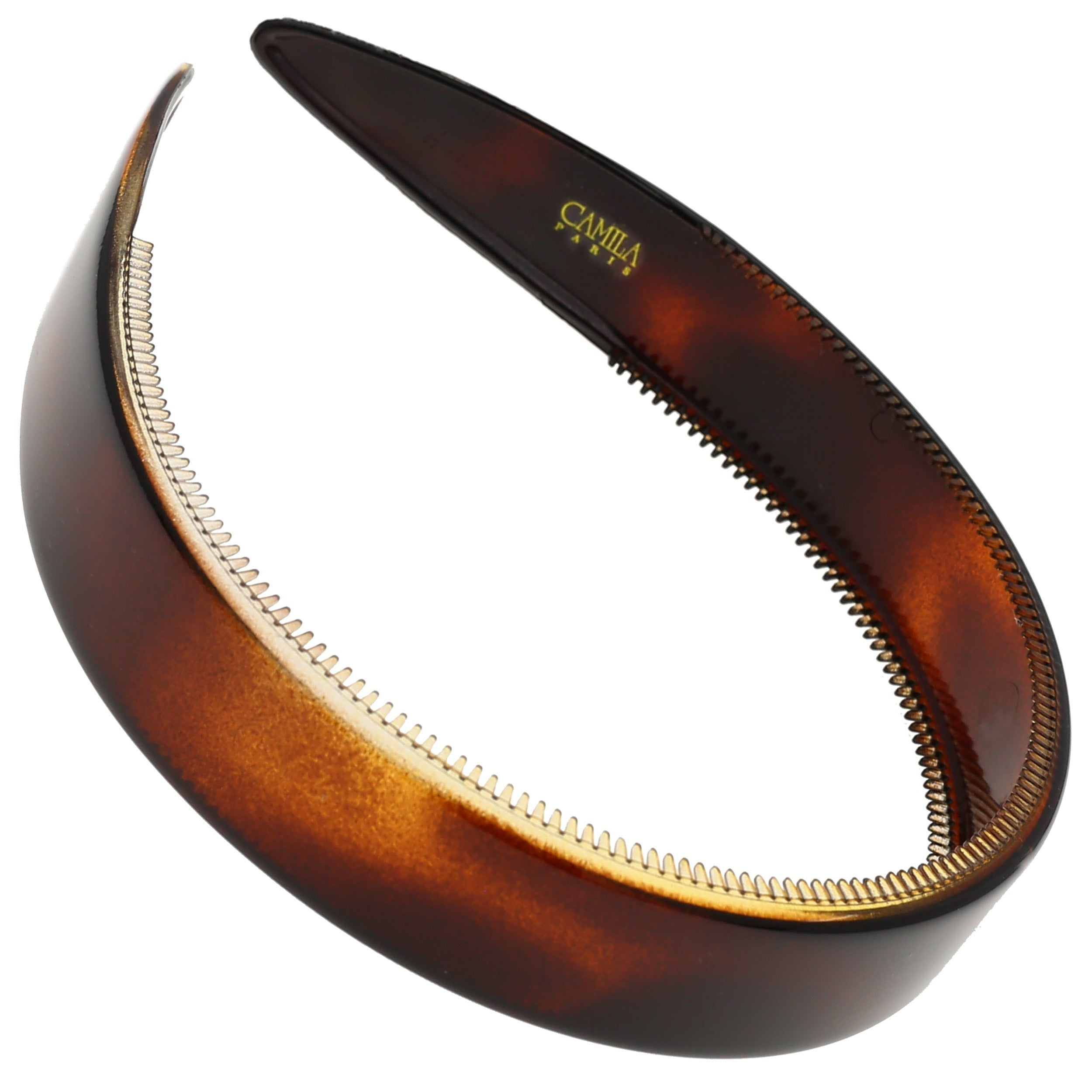 Camila Paris Tortoiseshell 0.75 inch Classic Comfort French headband cellulose acetate