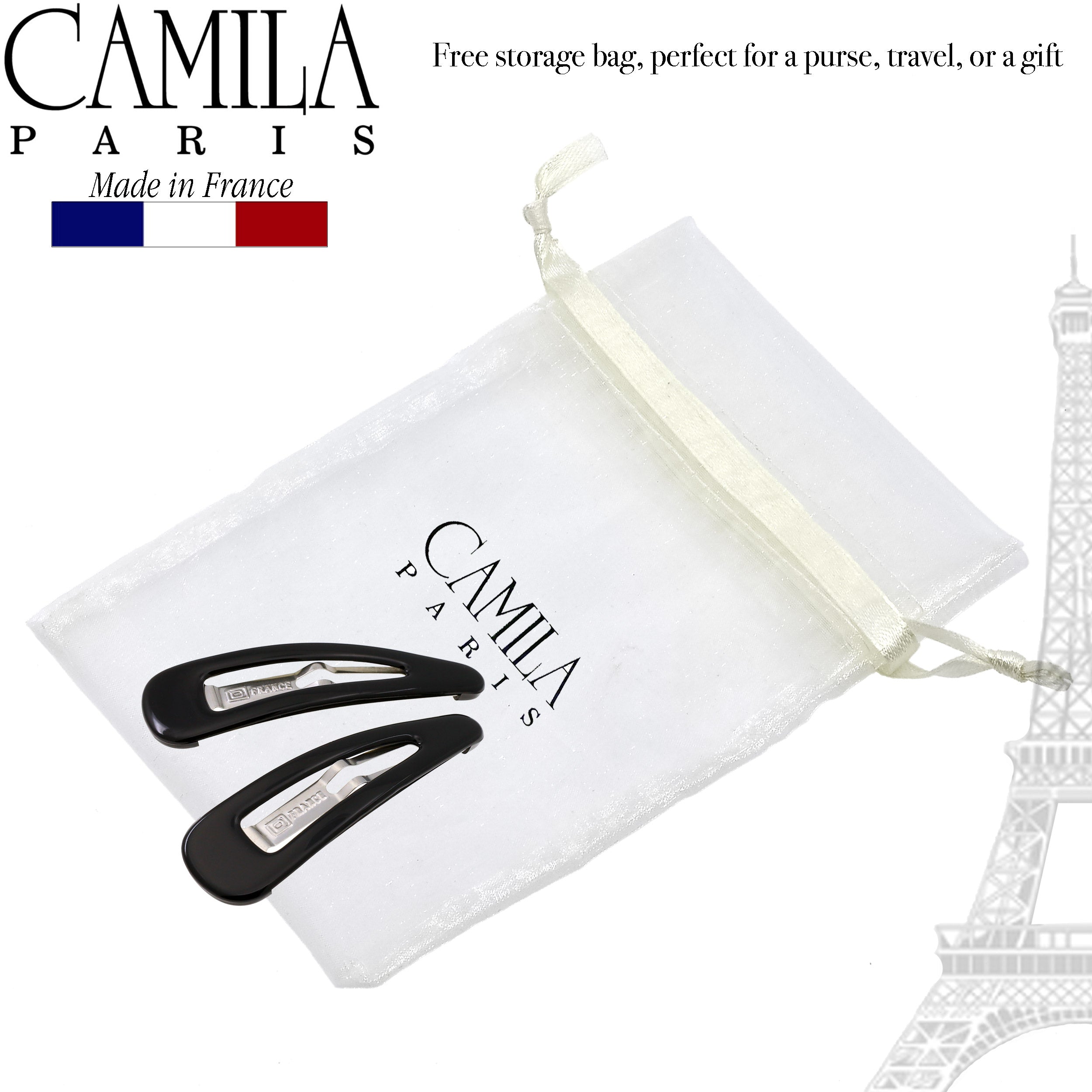 Camila Paris French barrette cellulose acetate