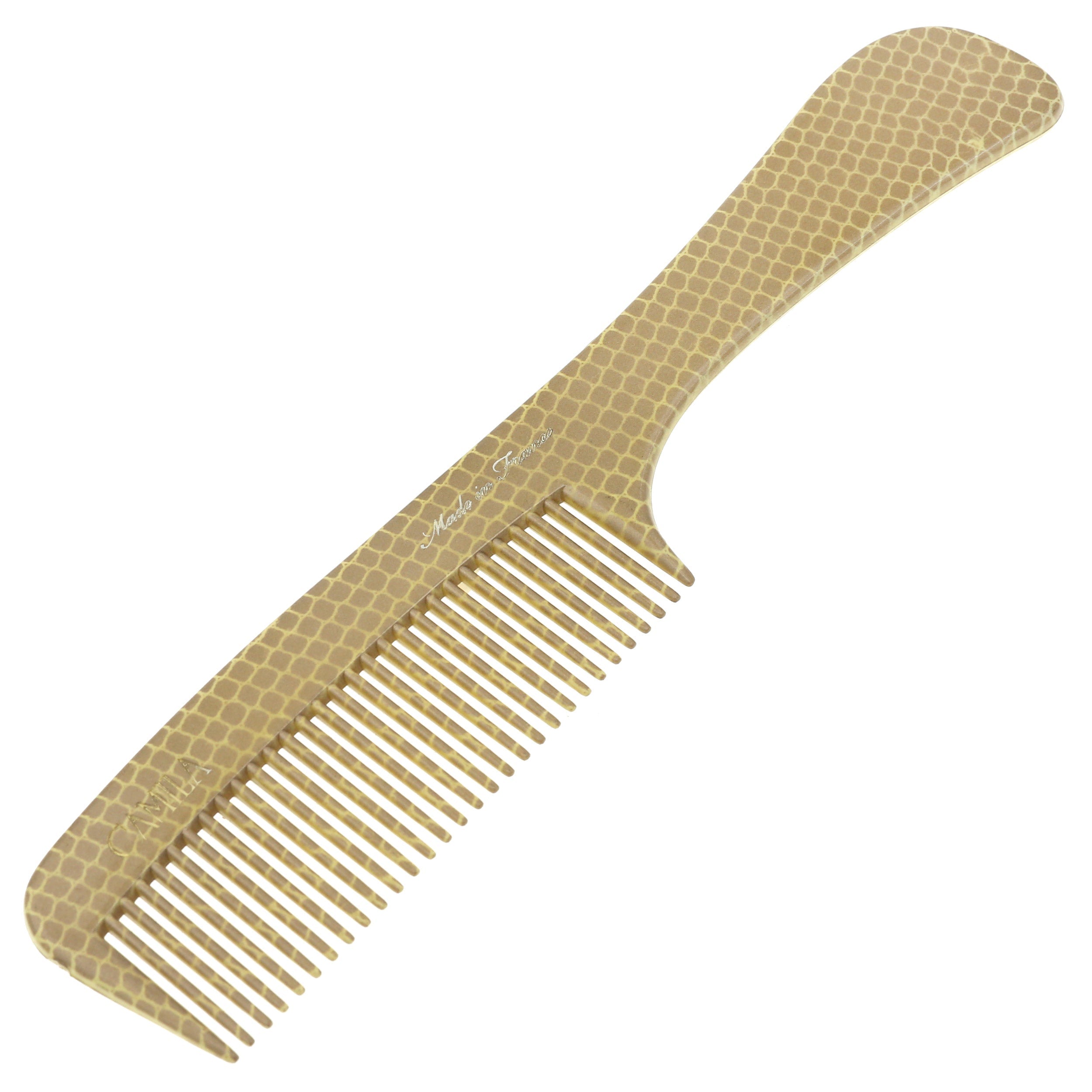 Camila Paris Nude French comb cellulose acetate