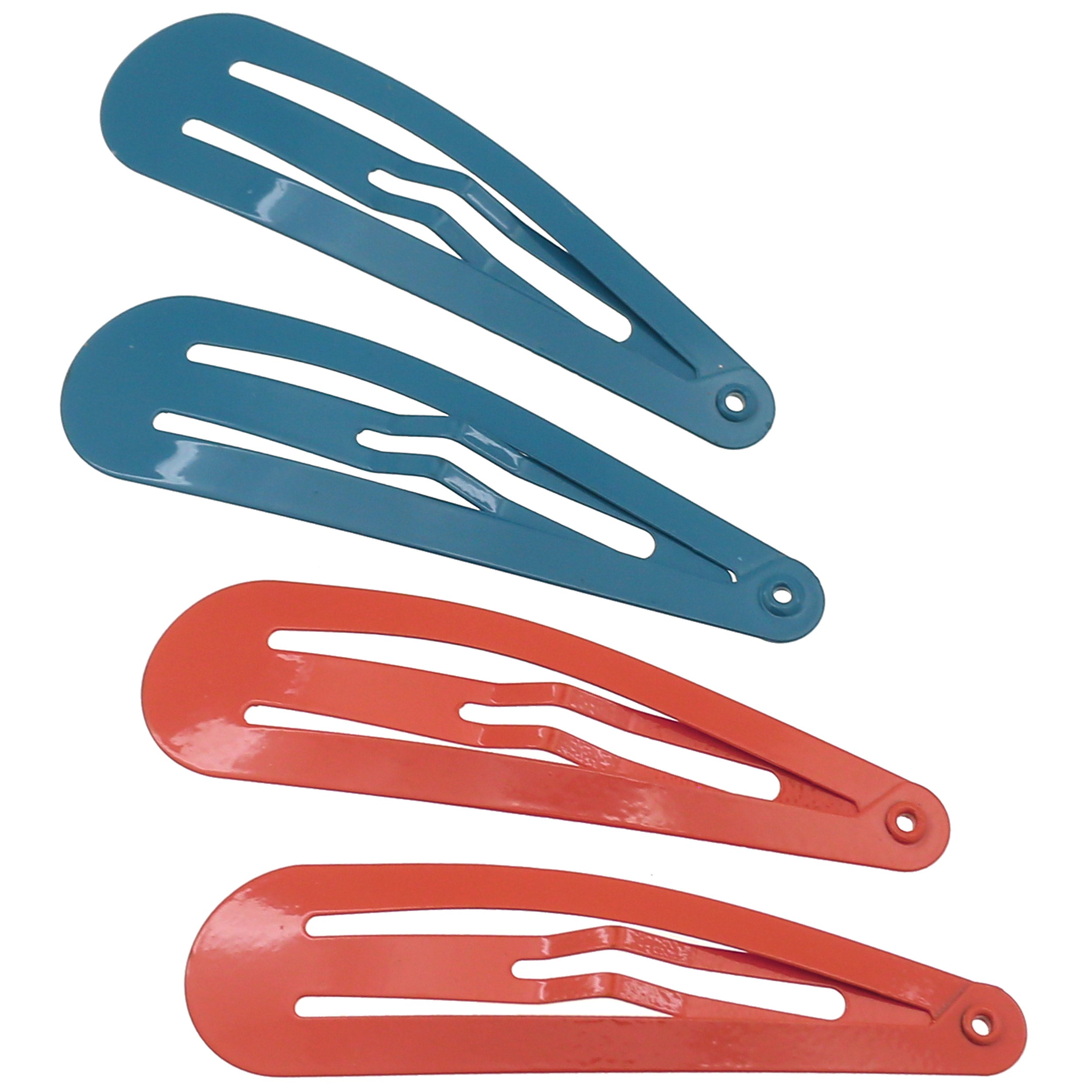 Camila Paris Blue & Red French barrette cellulose acetate