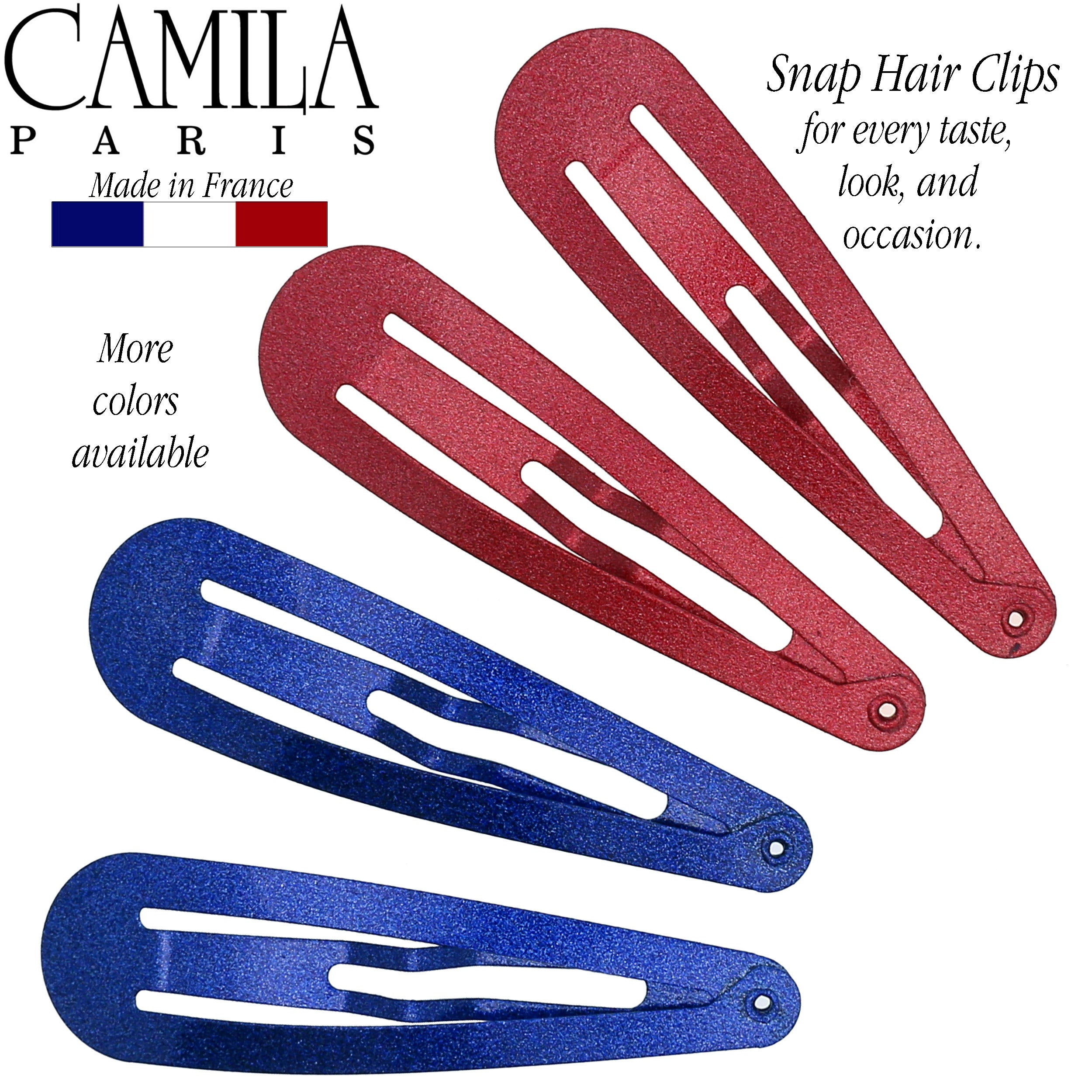 Camila Paris French barrette cellulose acetate