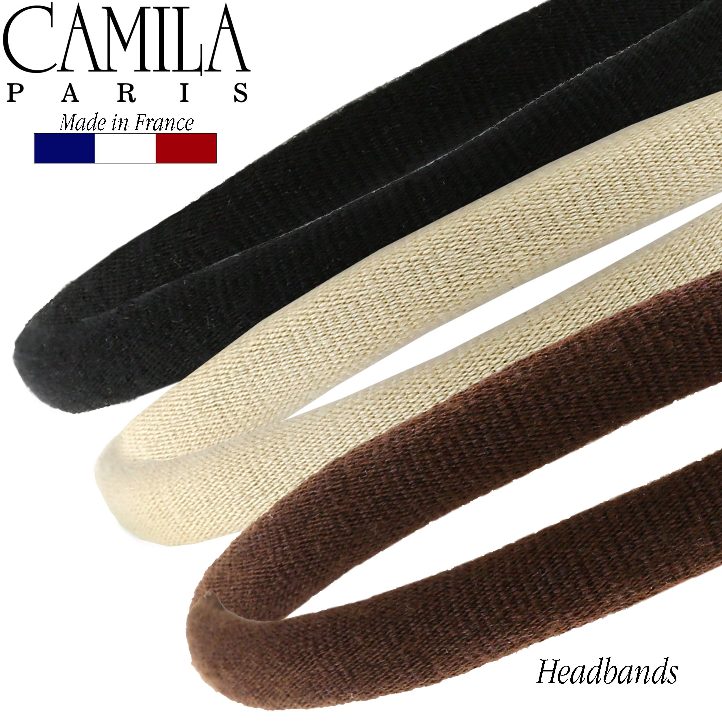 Camila Paris French hair tie cellulose acetate
