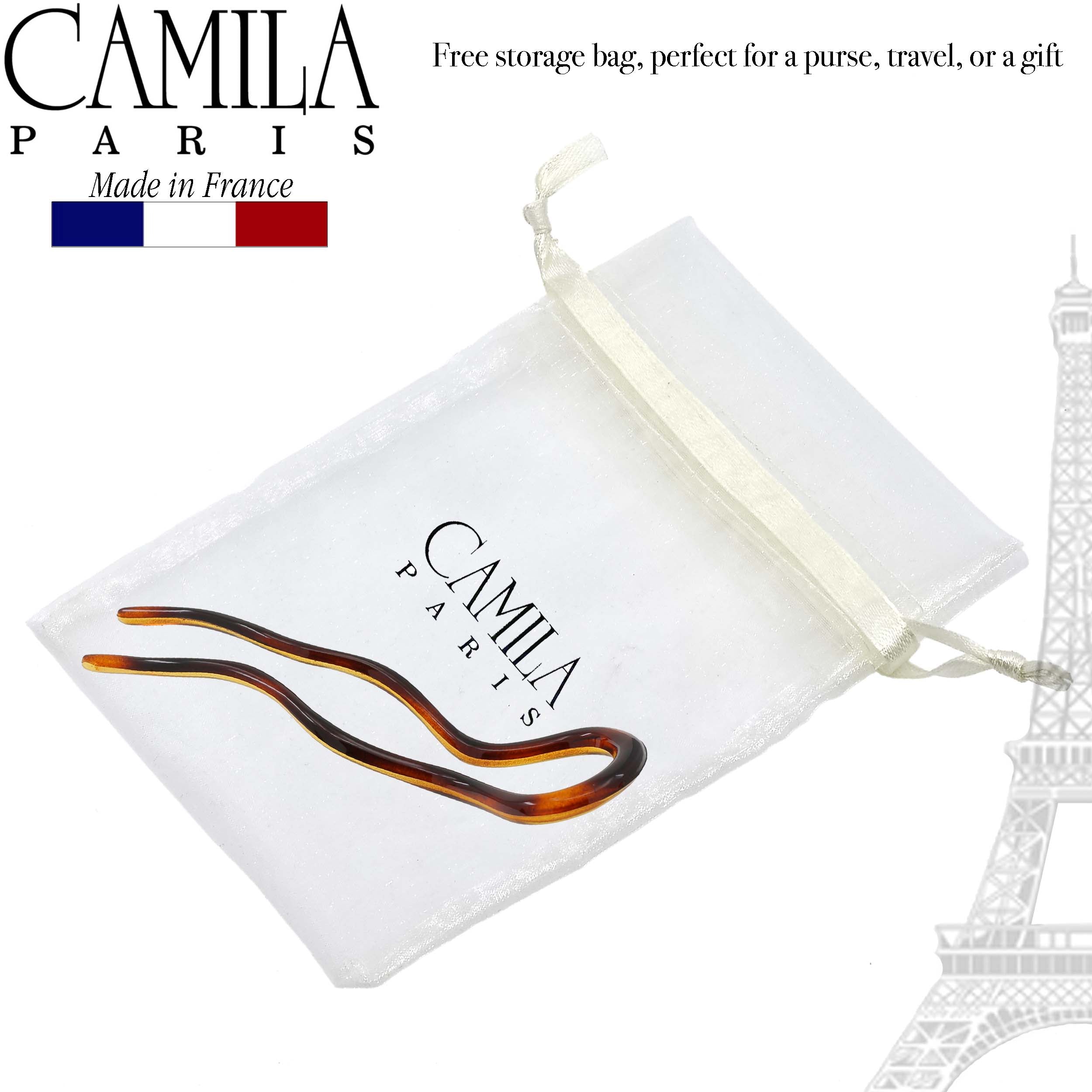 Camila Paris French hair stick cellulose acetate