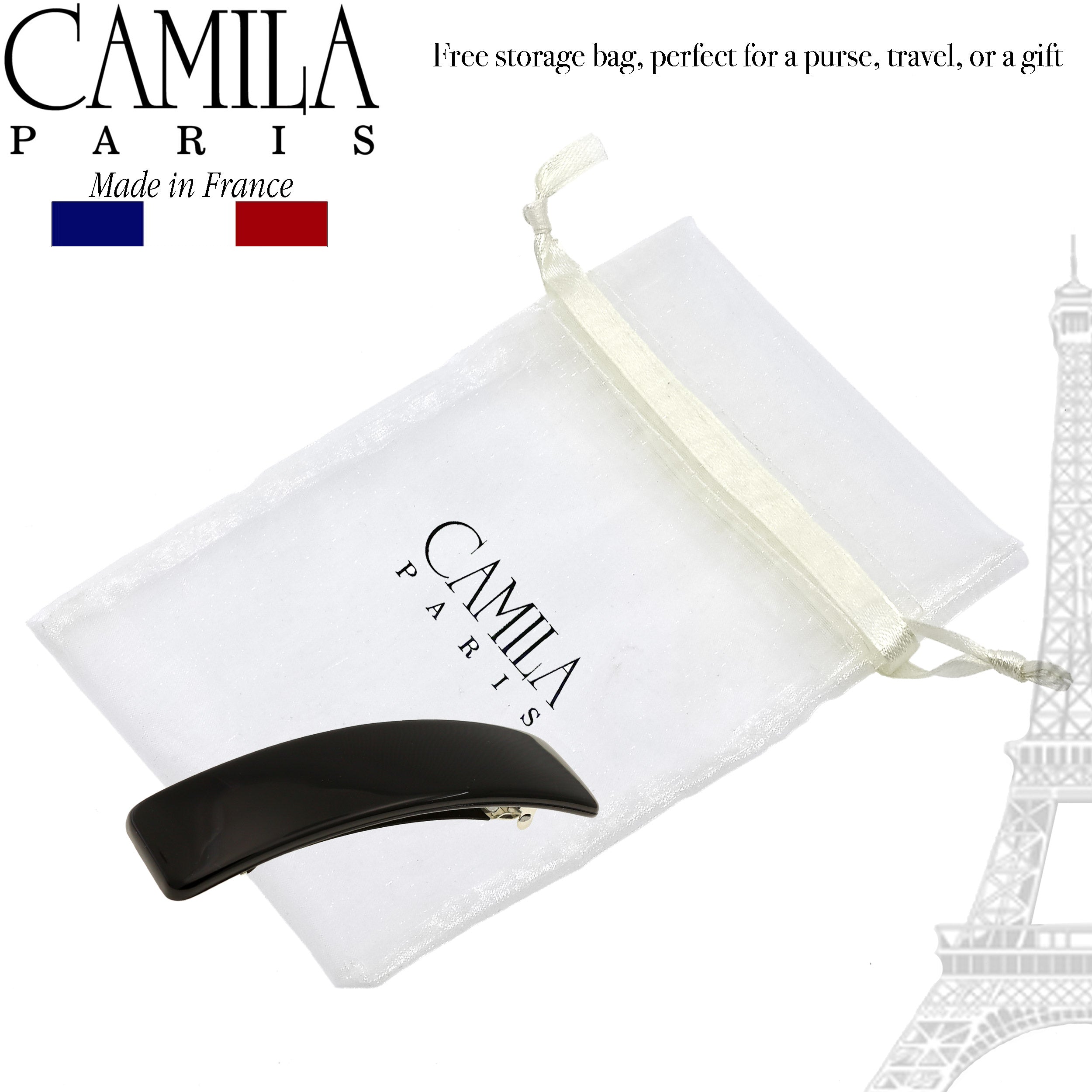 Camila Paris French barrette cellulose acetate