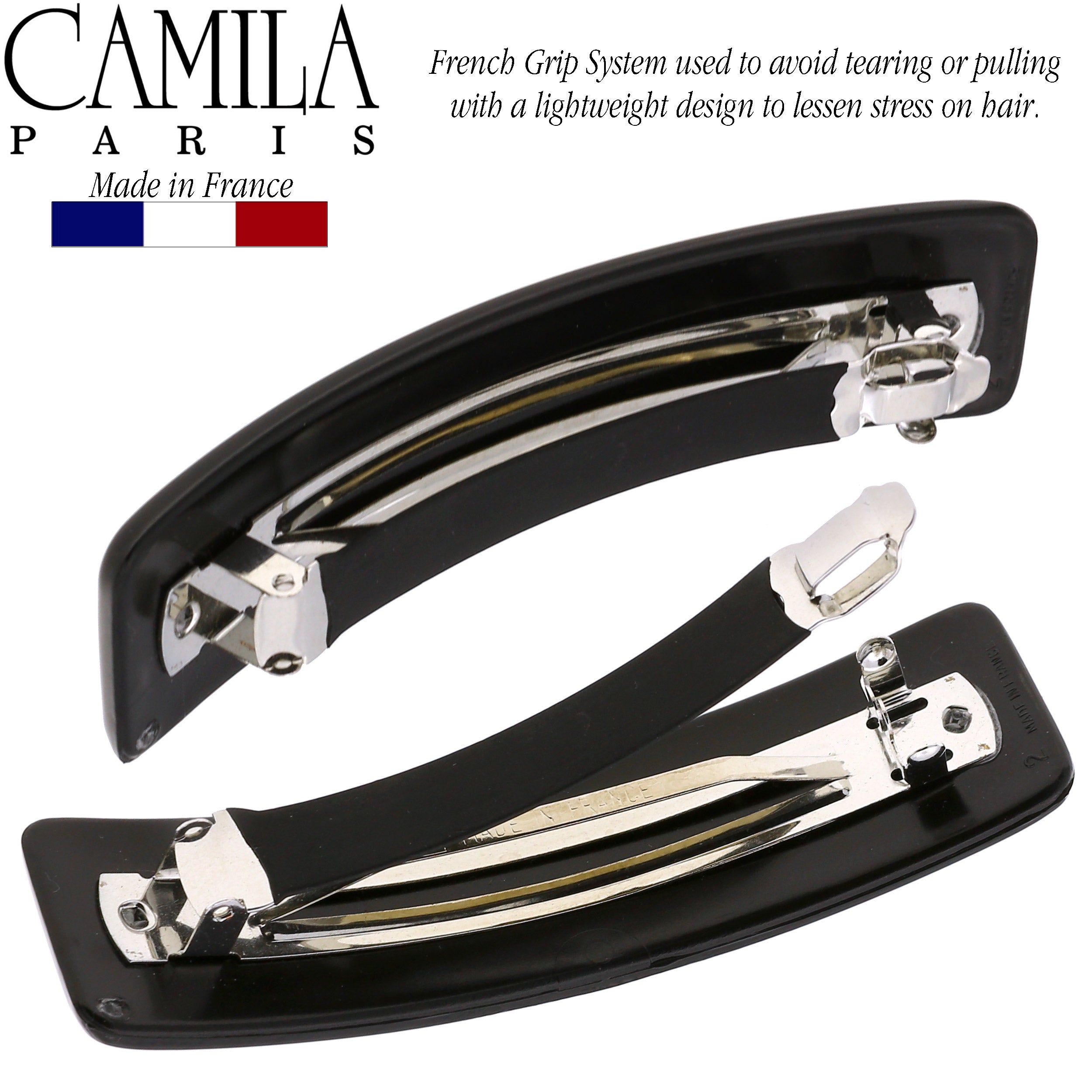 Camila Paris French barrette cellulose acetate