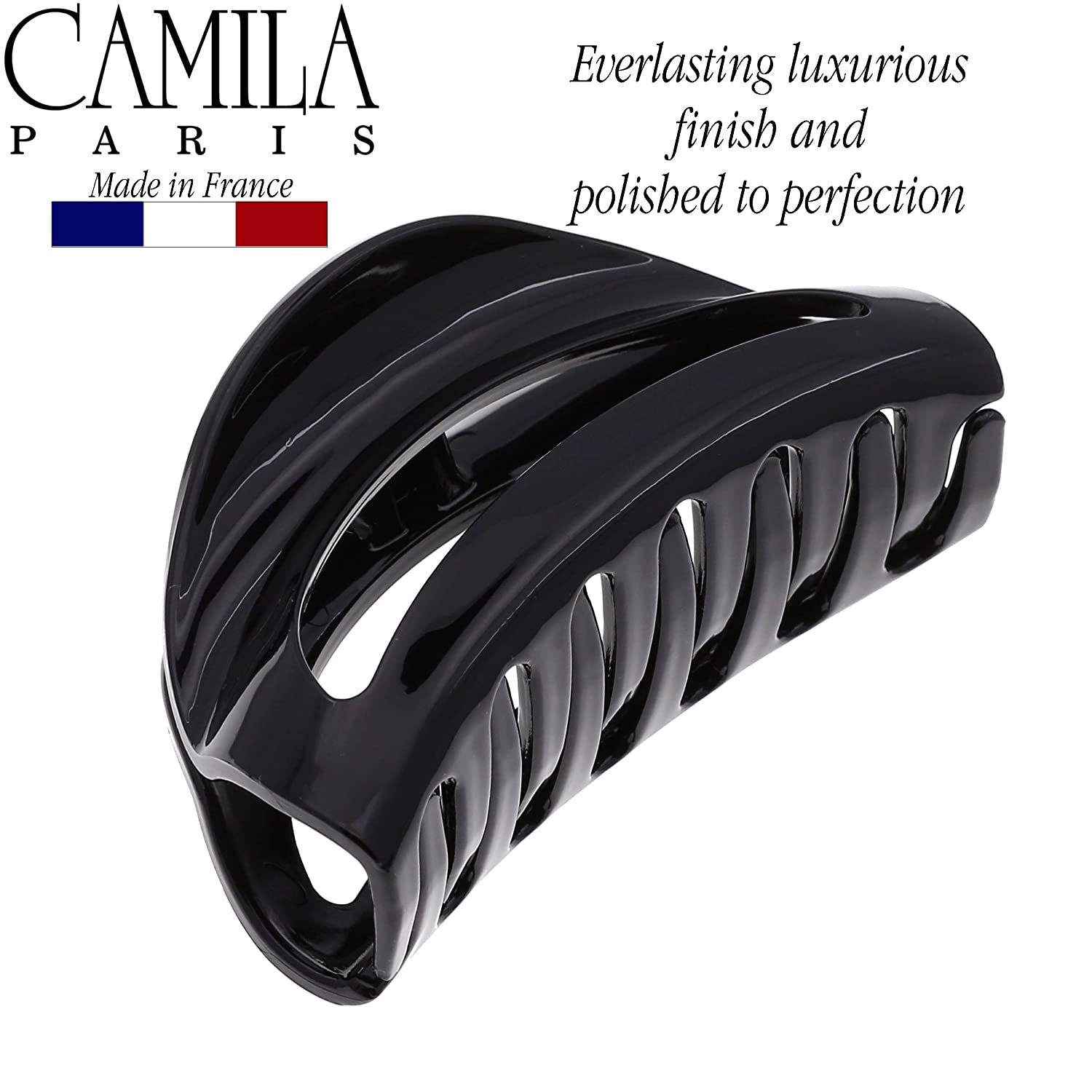 Camila Paris French hair clip cellulose acetate