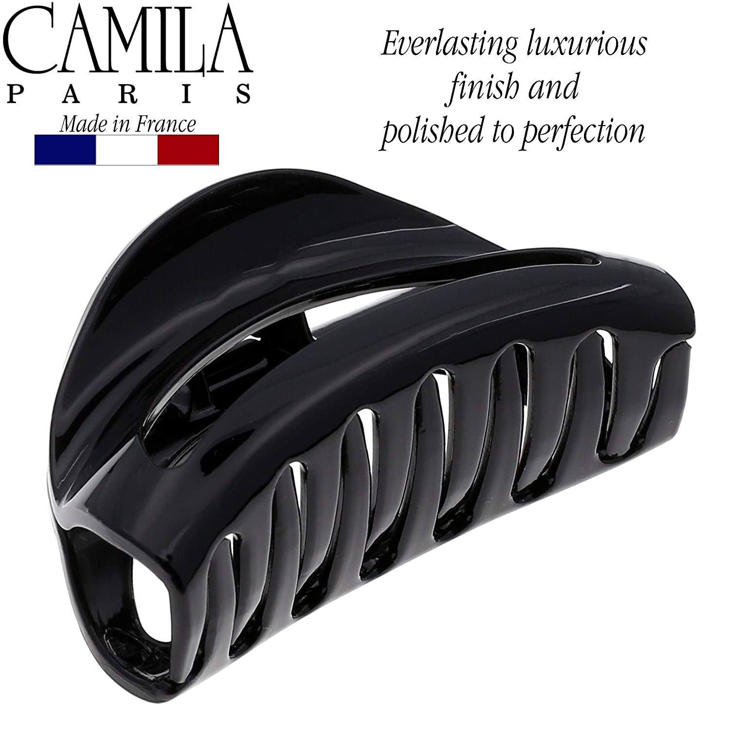 Camila Paris French hair clip cellulose acetate