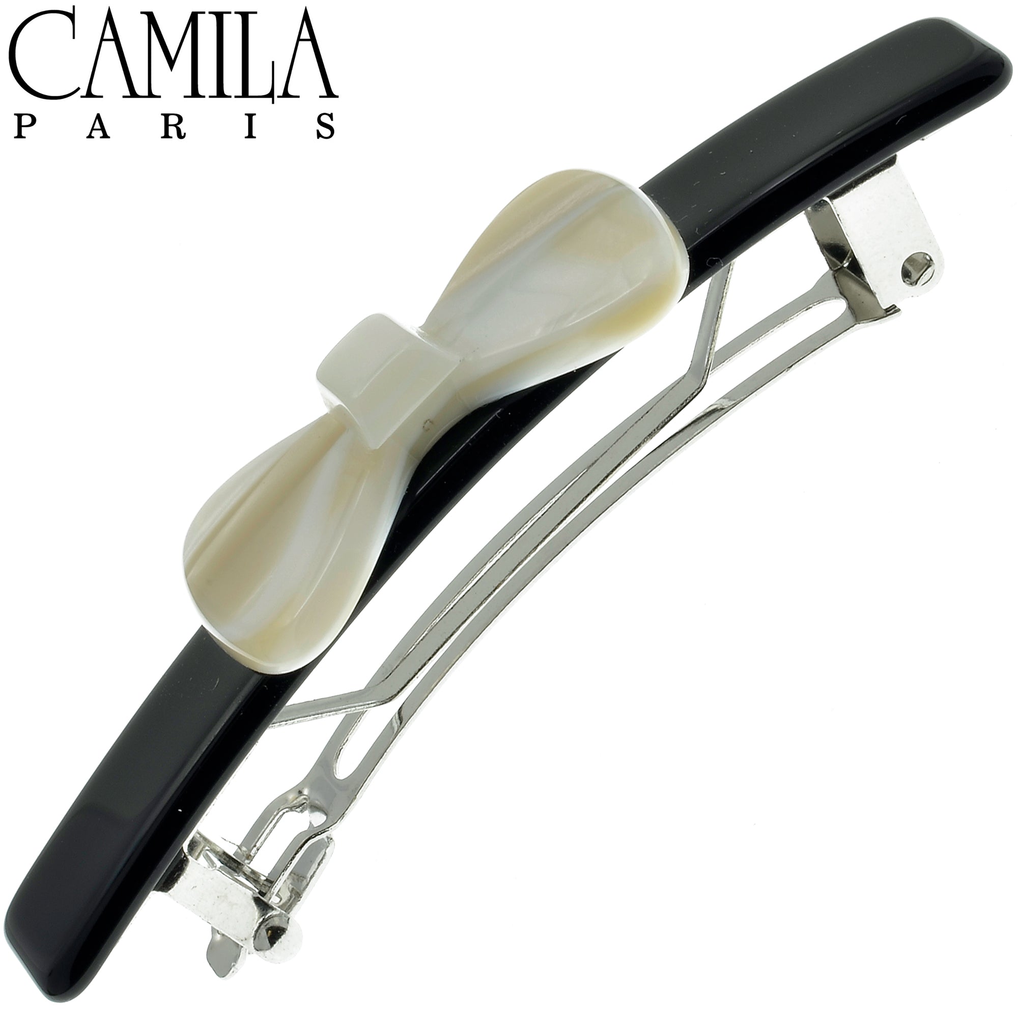Camila Paris French barrette cellulose acetate handmade