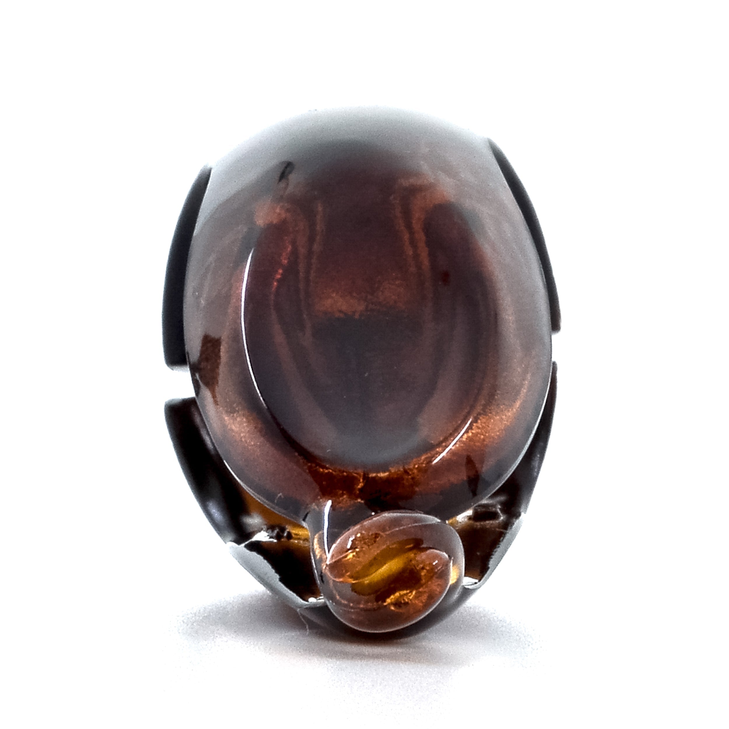 Camila Paris Beige French barrette cellulose acetate