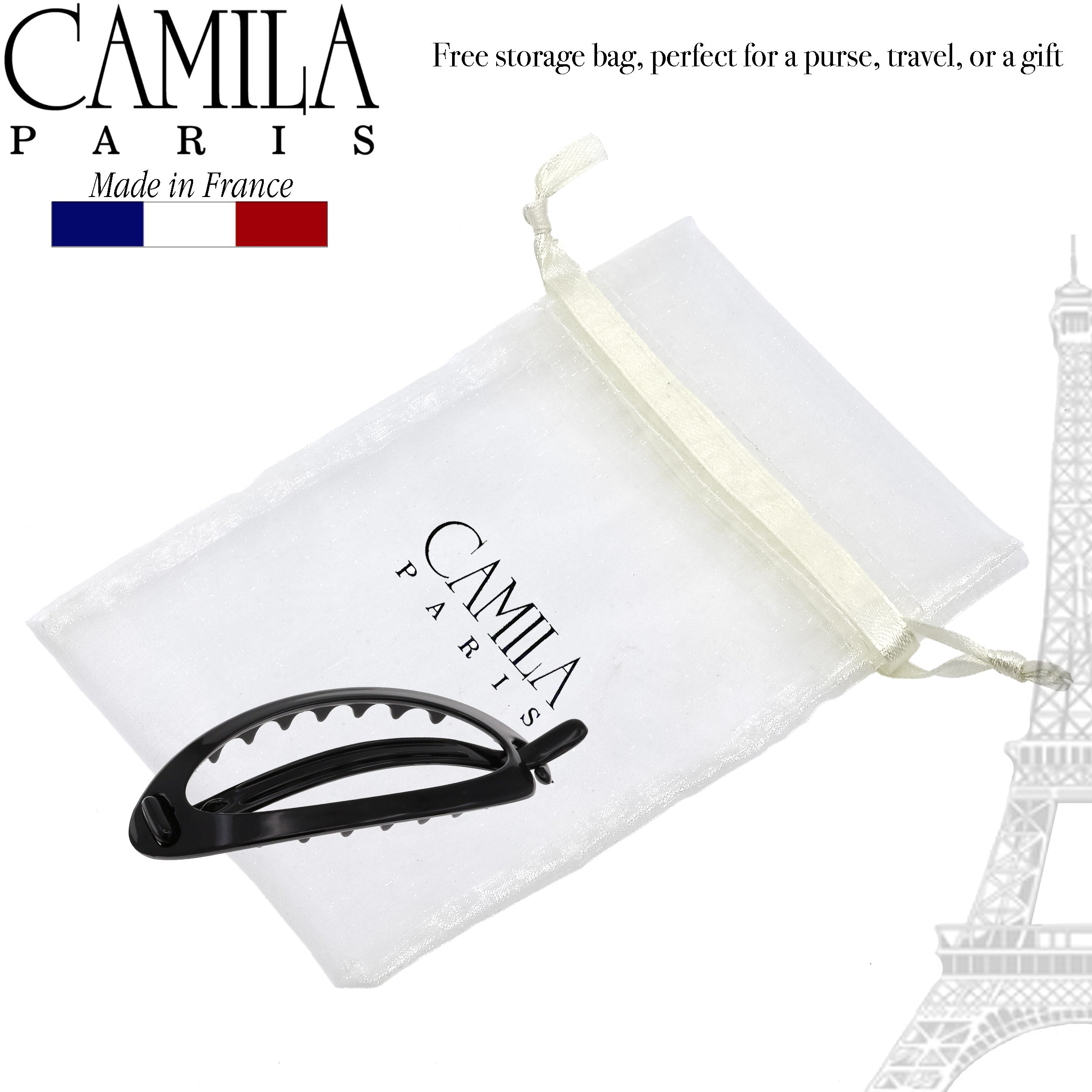 Camila Paris Metal-Free French barrette cellulose acetate