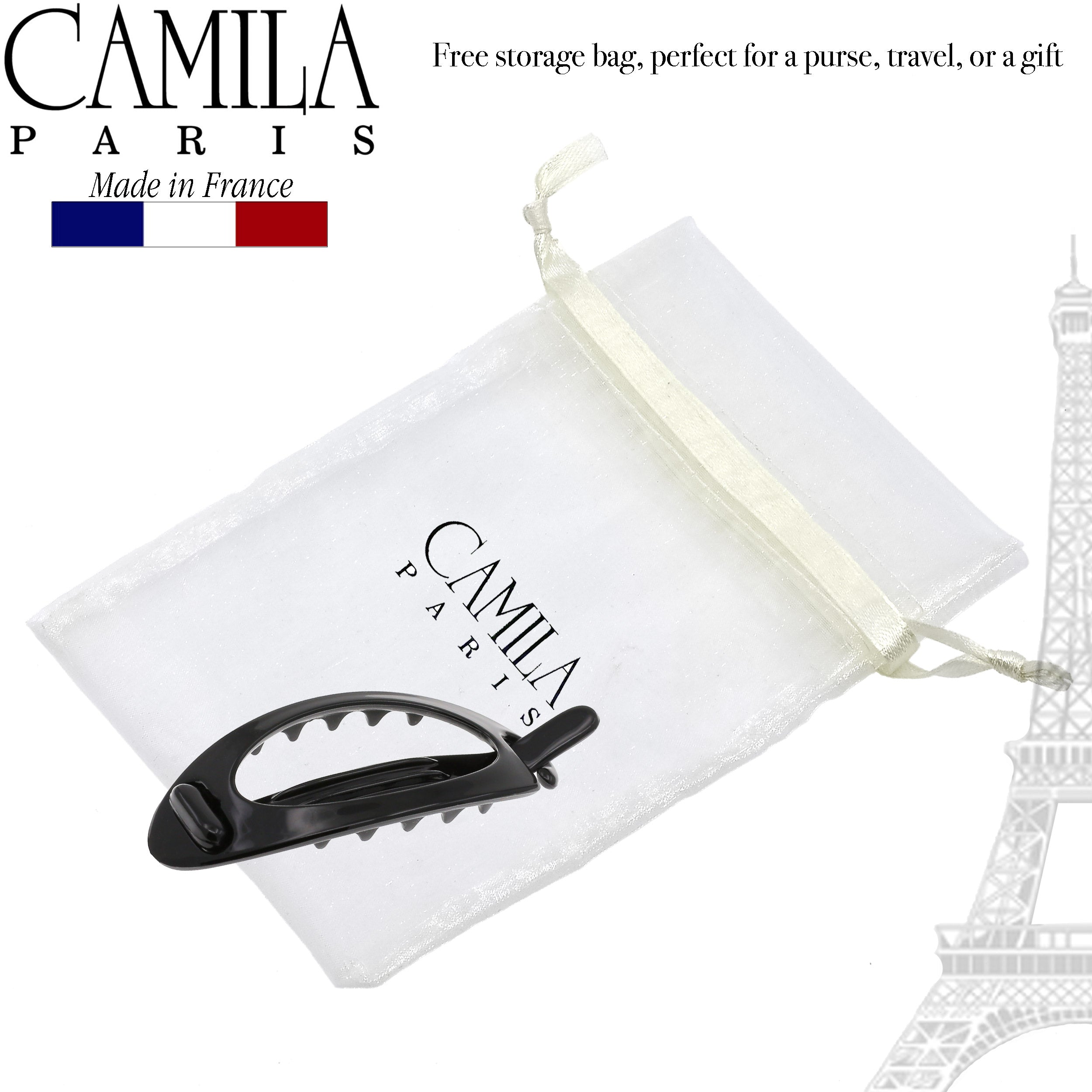 Camila Paris Metal-Free French barrette cellulose acetate
