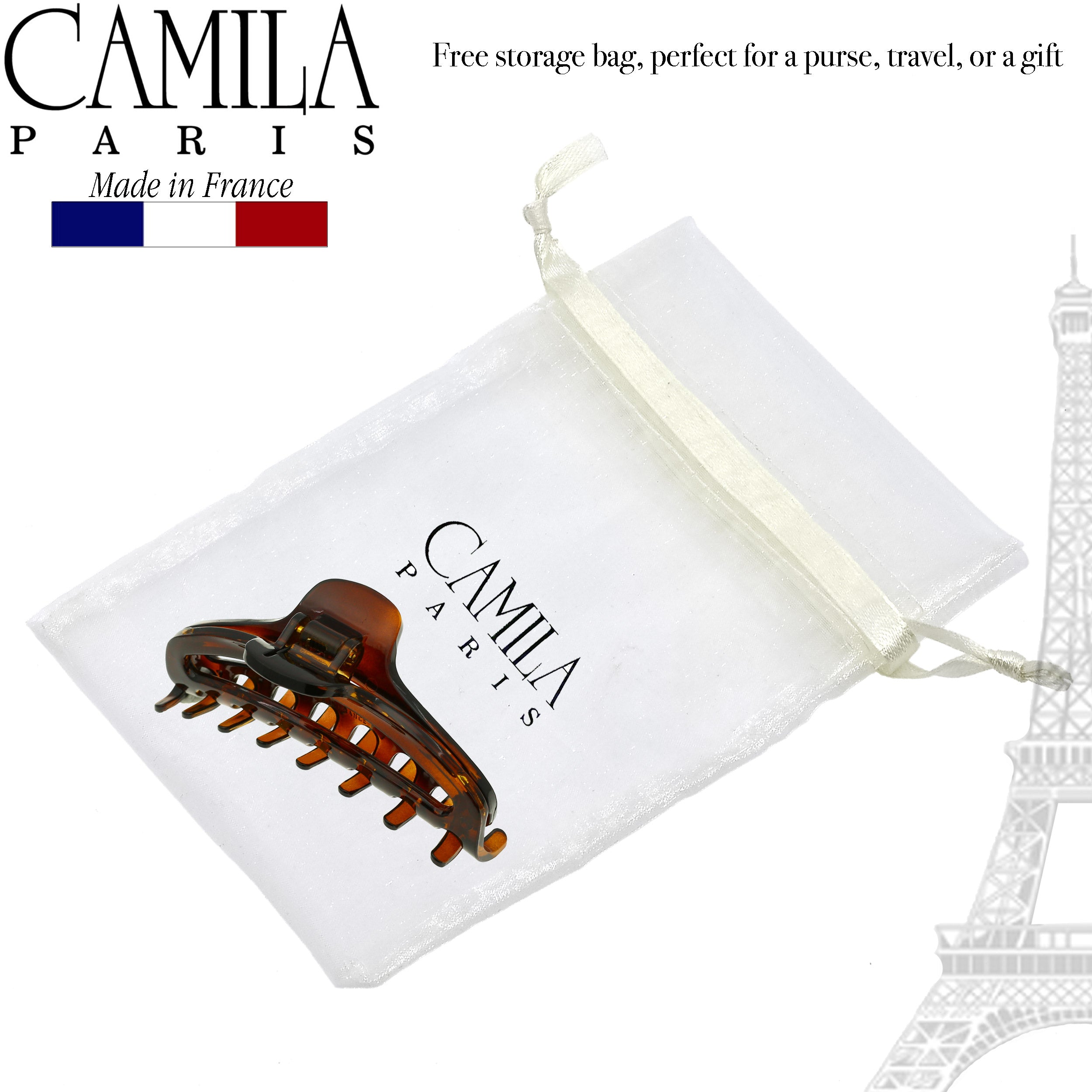 Camila Paris 3.5 Inch French hair clip cellulose acetate