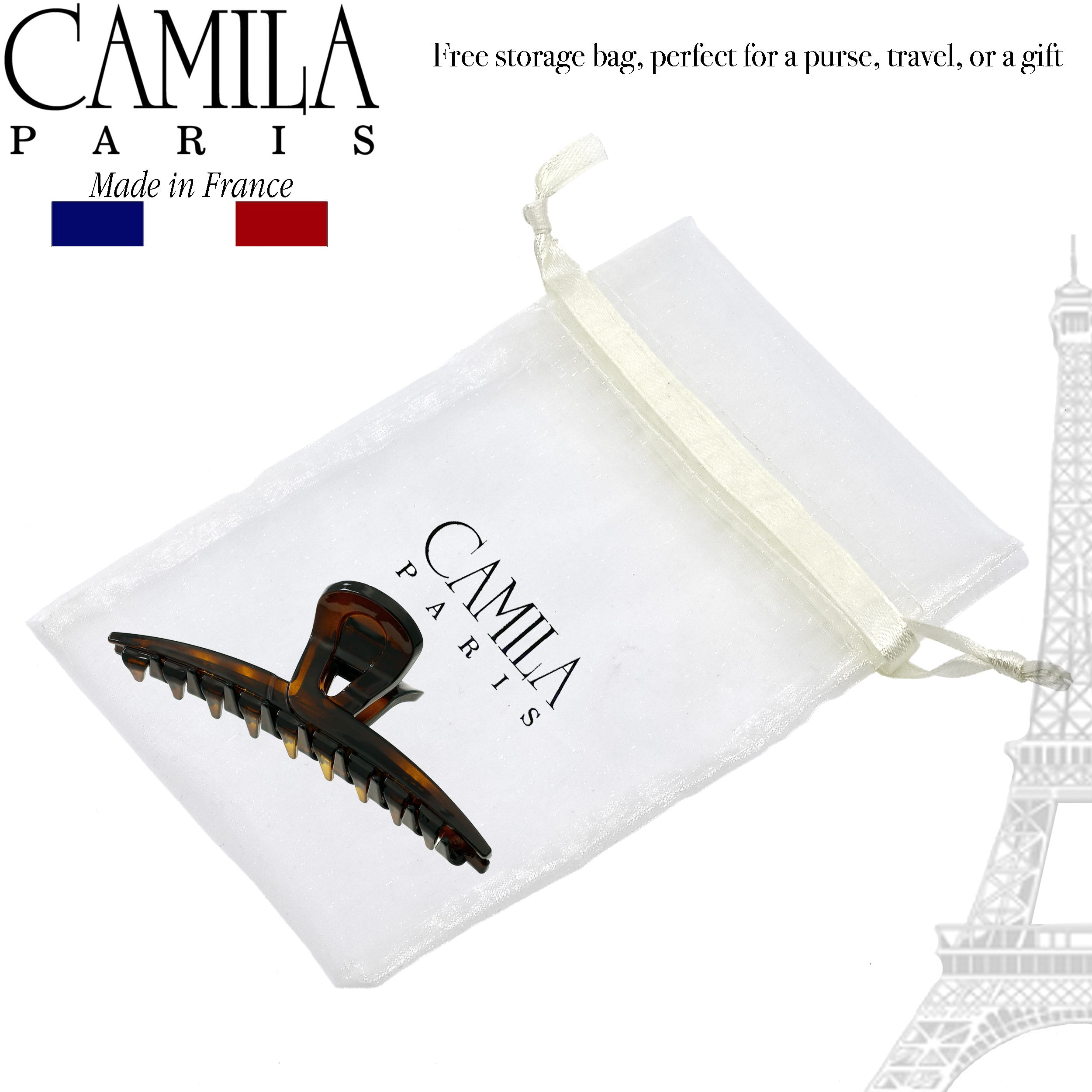 Camila Paris 4 Inch French hair clip cellulose acetate