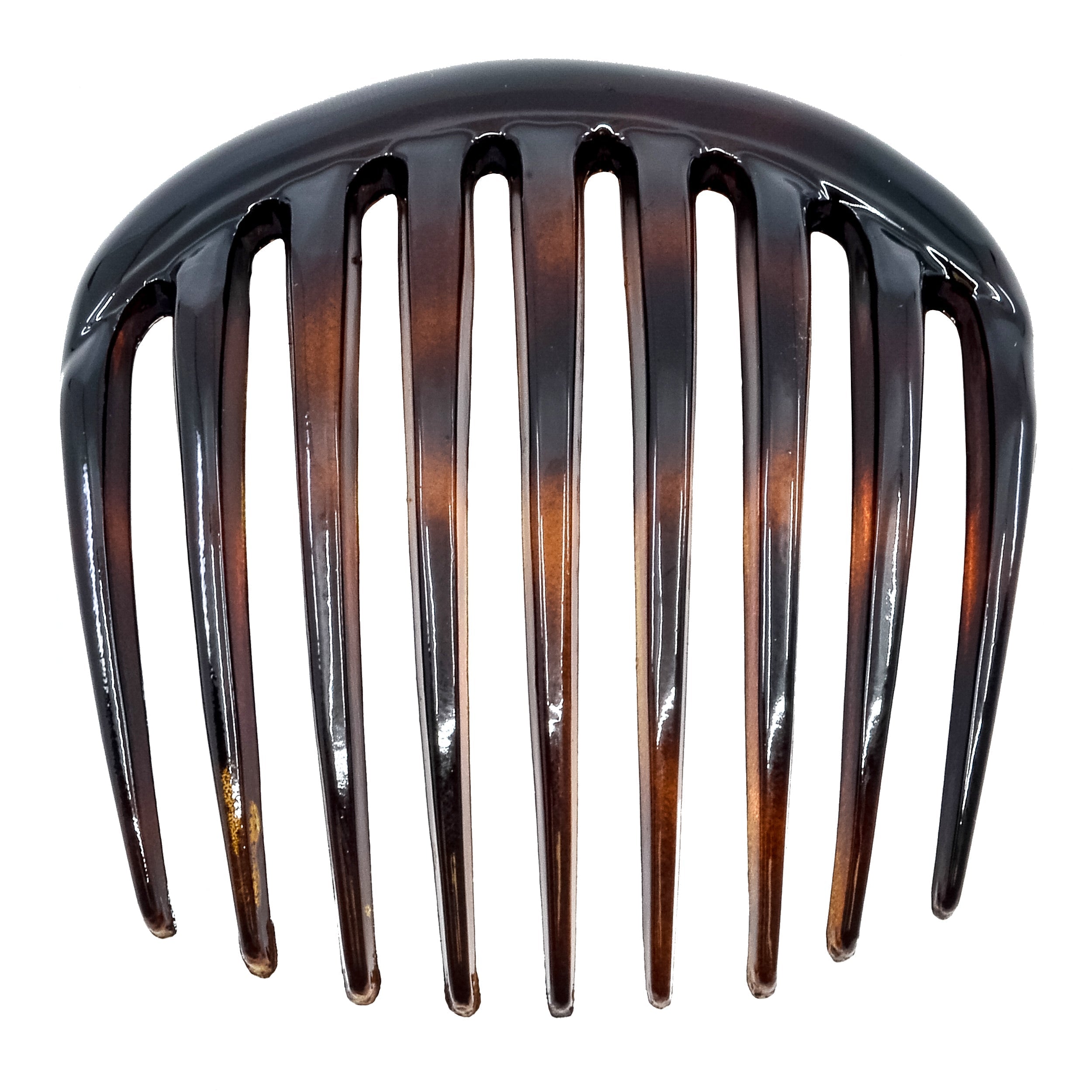 Camila Paris Tortoiseshell 3 inch Love French side comb cellulose acetate
