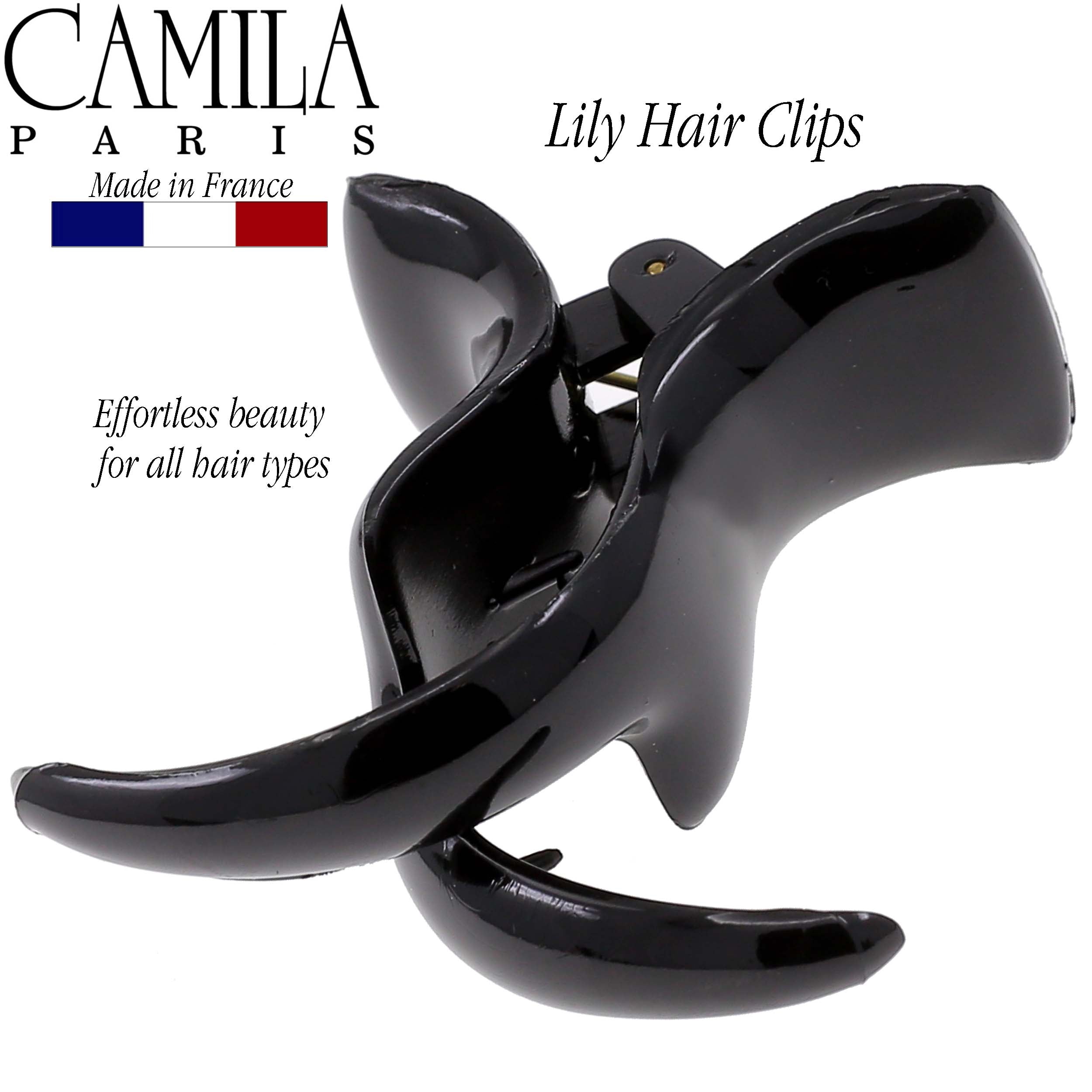 Camila Paris French hair clip cellulose acetate