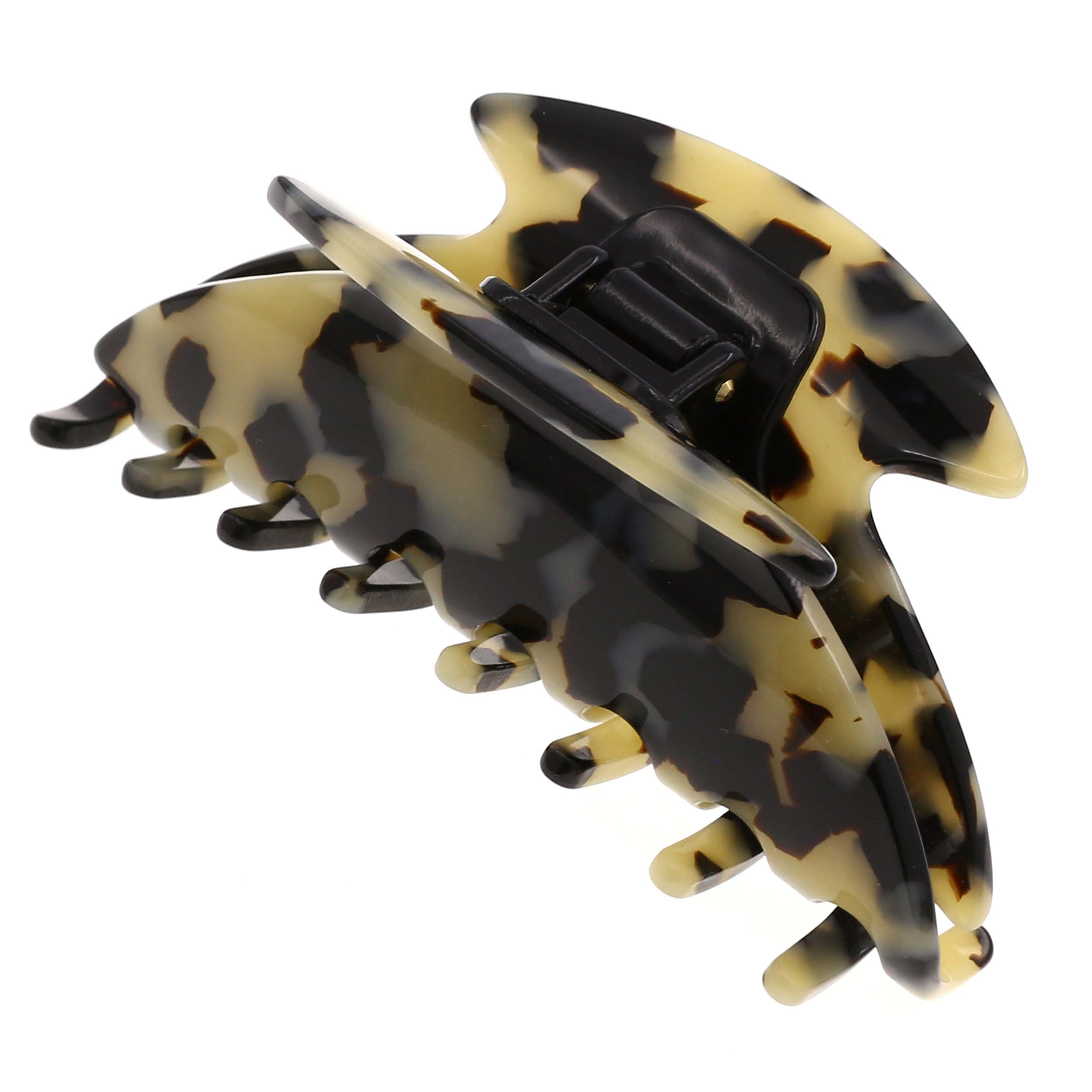 Camila Paris 2.75 Inch Spring Covered French hair clip cellulose acetate handmade