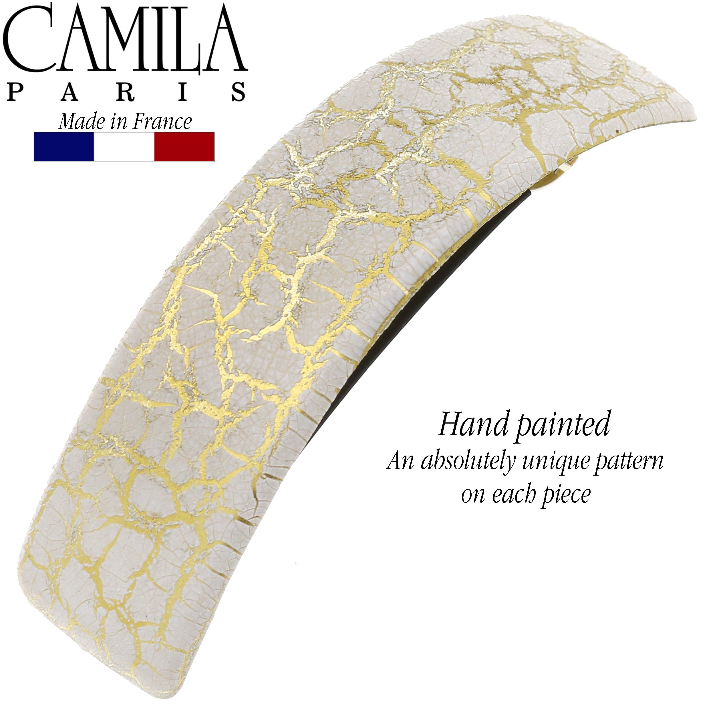 Camila Paris French barrette cellulose acetate