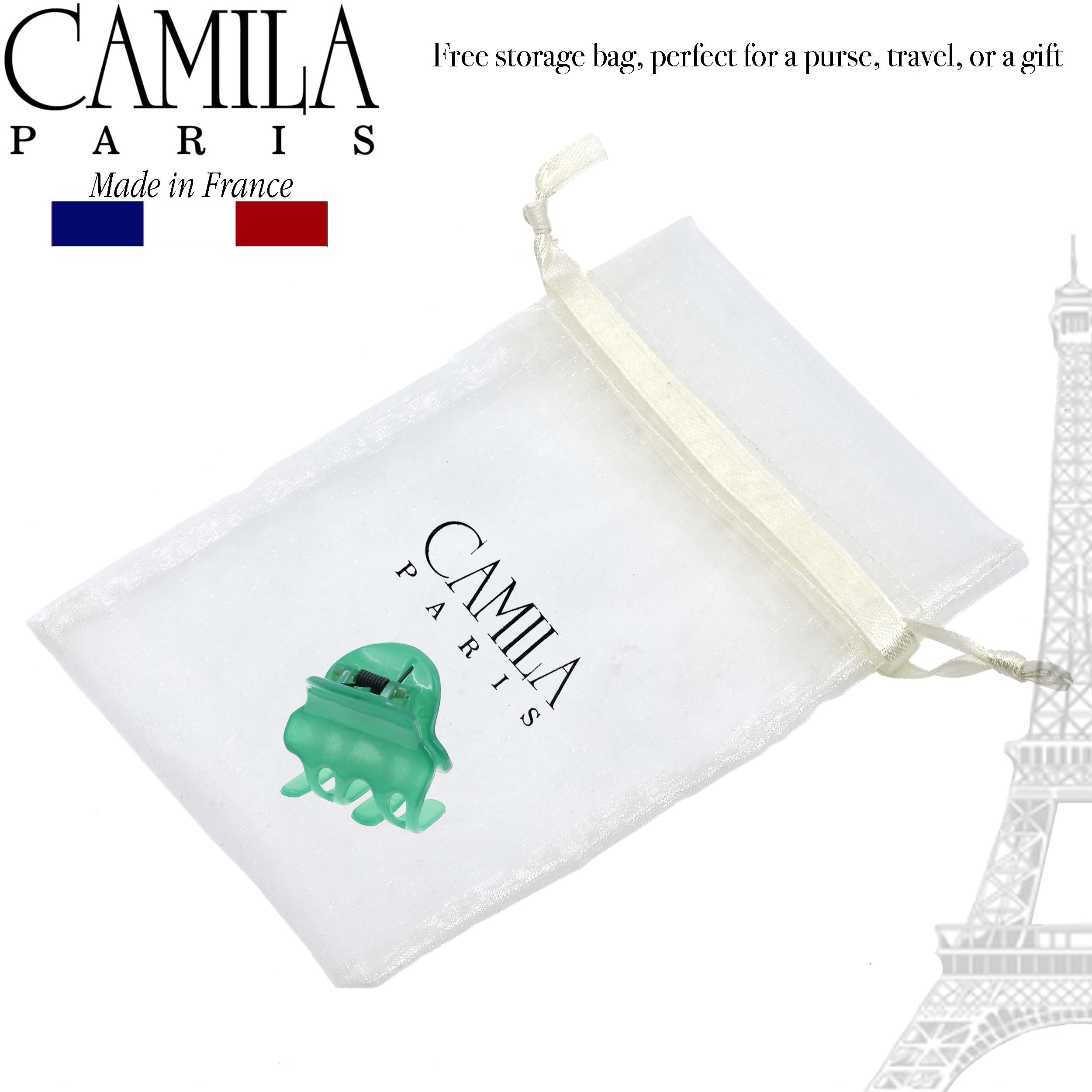 Camila Paris French hair clip cellulose acetate