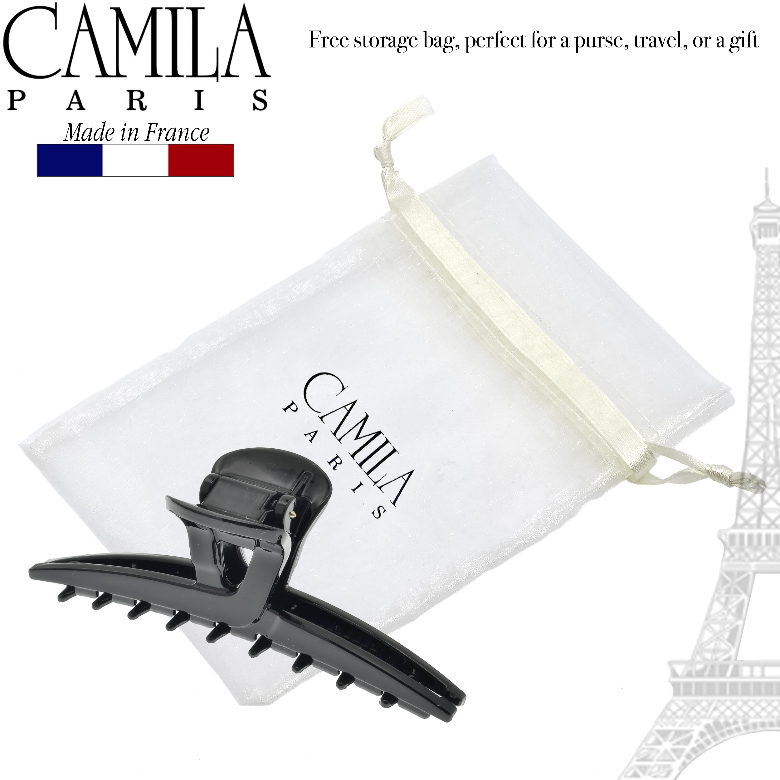 Camila Paris 4 Inch French hair clip cellulose acetate