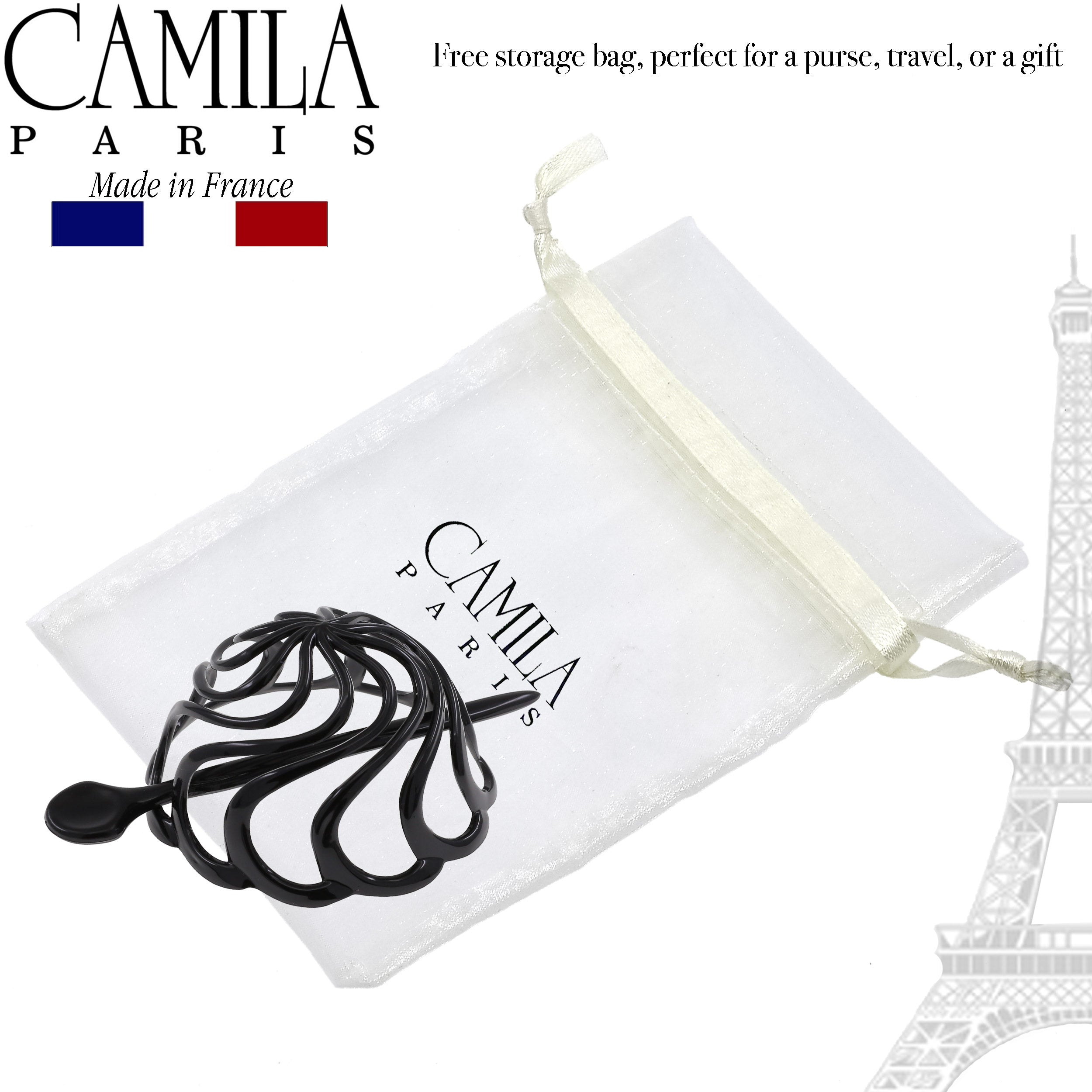 Camila Paris French bun holder cellulose acetate